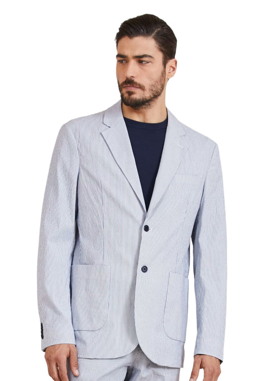 Giacca Elegante Uomo Marciano By Guess Blazer Grant 2B Patch Pkts Reg 3GHN162171Z