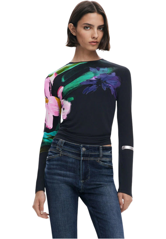 T-Shirt Donna Desigual Ts Lena 25WWTK32