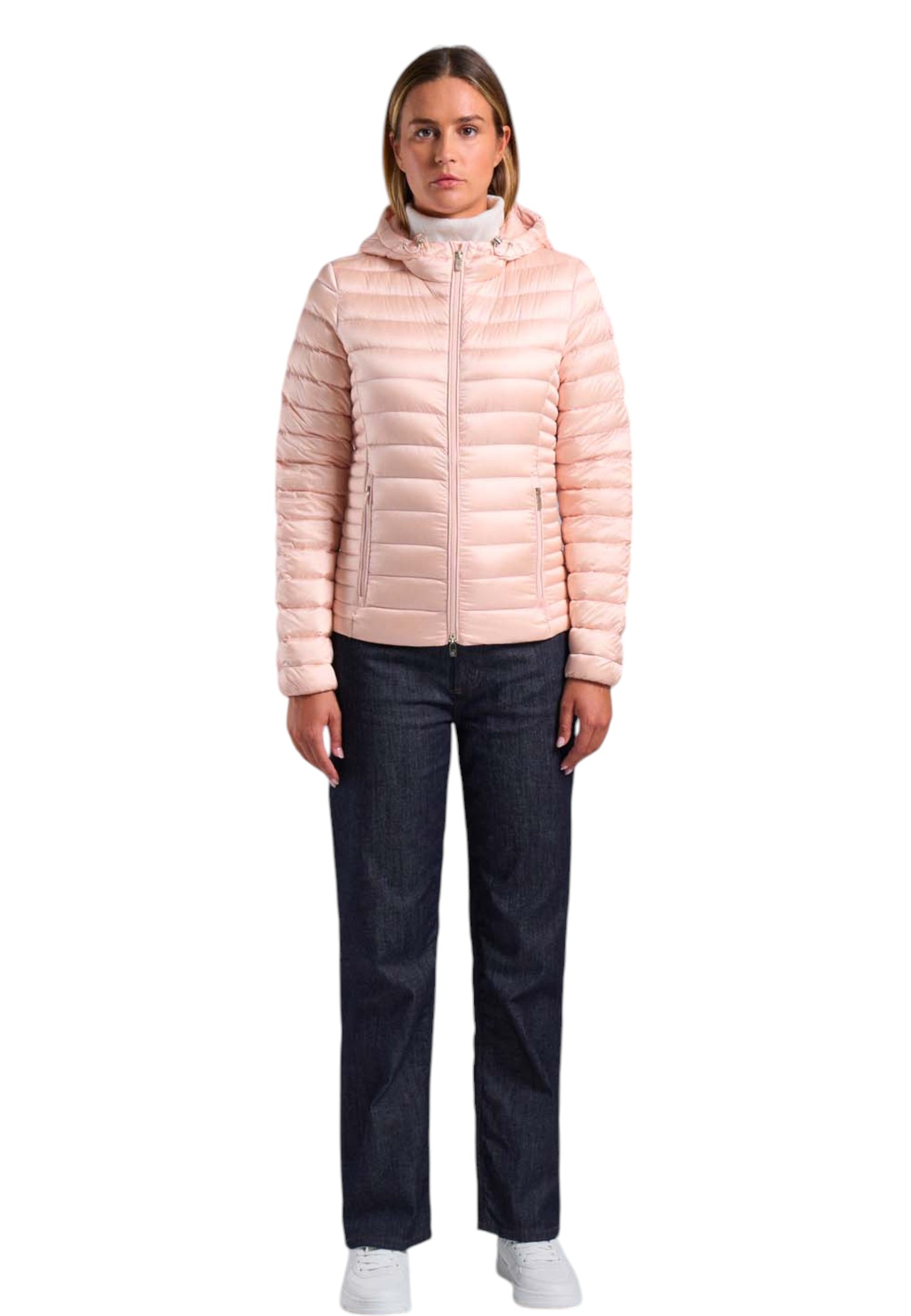 Piumino Corto Donna Ciesse Piumini 800Fp Vera Piuma Con Cappuccio Aghata 233CFWJ02098N1C10D