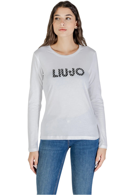 T-Shirt Manica lunga Donna Liu Jo Liujo Diagon.Cry UF5283JS923