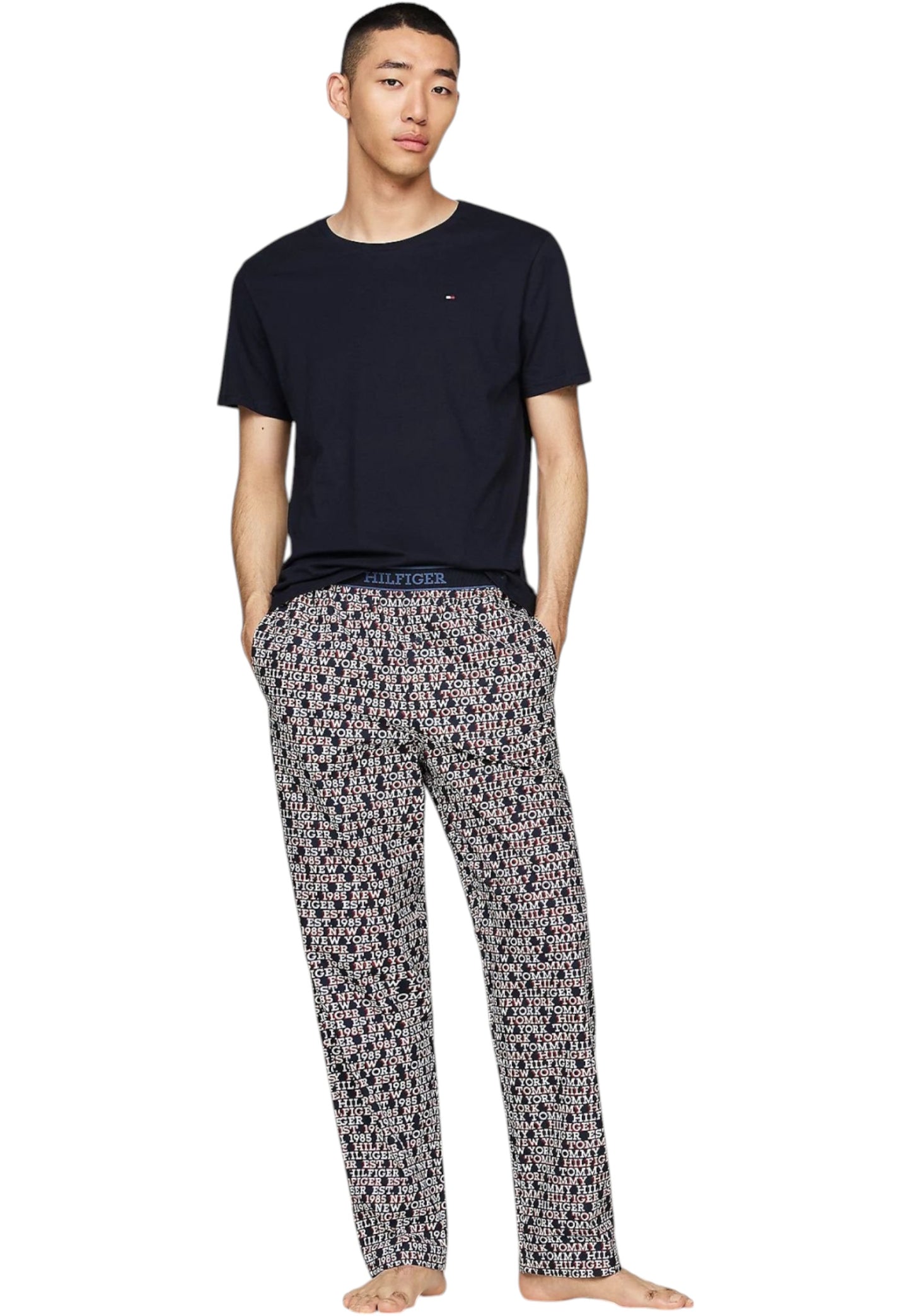 T-Shirt Manica Corta Uomo Tommy Hilfiger  Essential Relax Fit