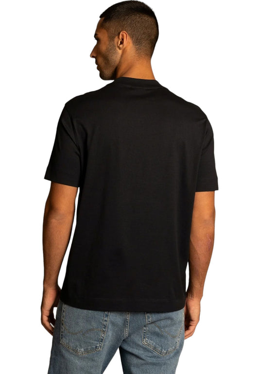 T-Shirt Manica Corta Uomo Emporio Armani Con Logo In Rilievo Aquila 3D1TH31JOCZ