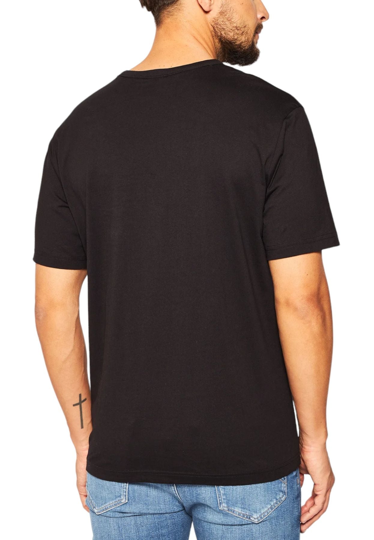 T-Shirt Manica Corta Uomo Champion Triple Script 214330