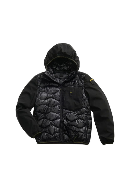 Piumino Corto Uomo Blauer  Albert 25WBLUC08078