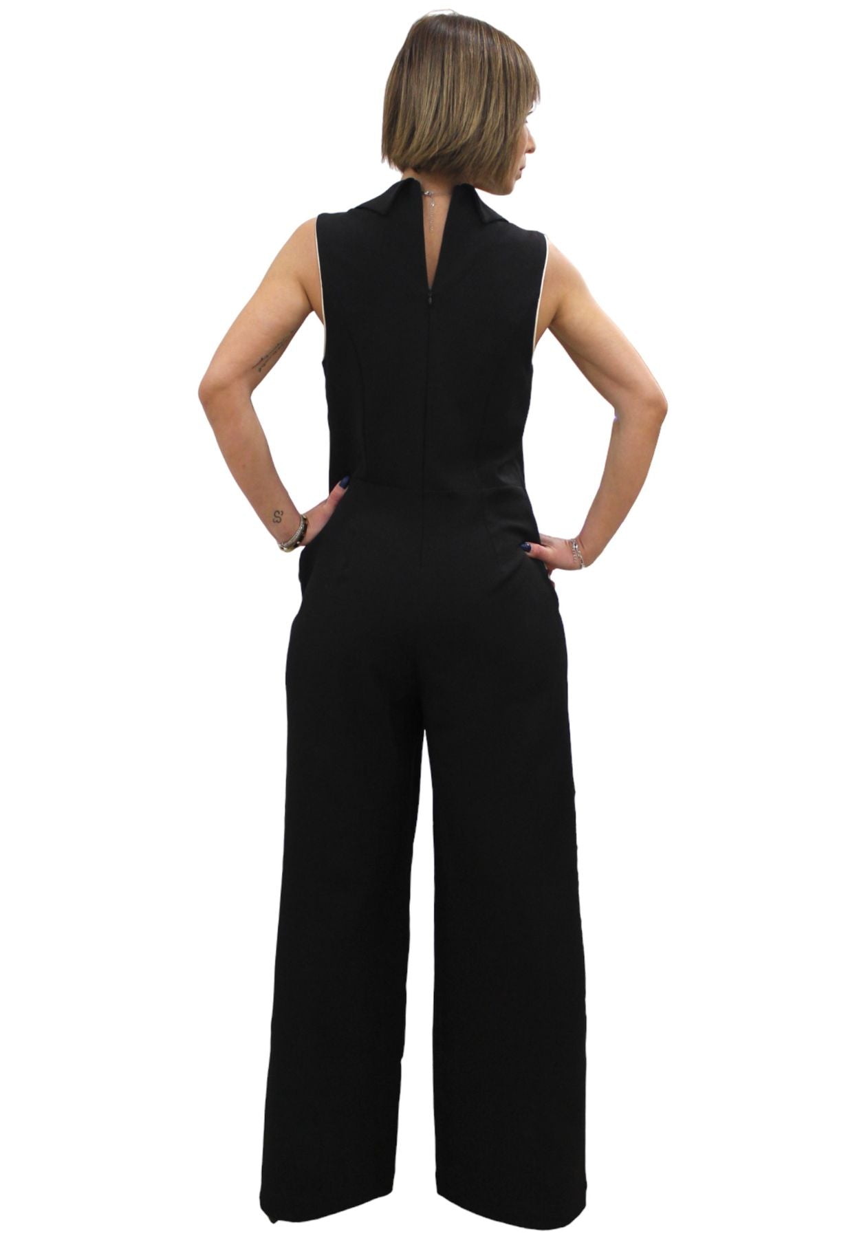 Tuta Jumpsuit Senza Maniche Donna Alessia Santi Lunga 311SD25067