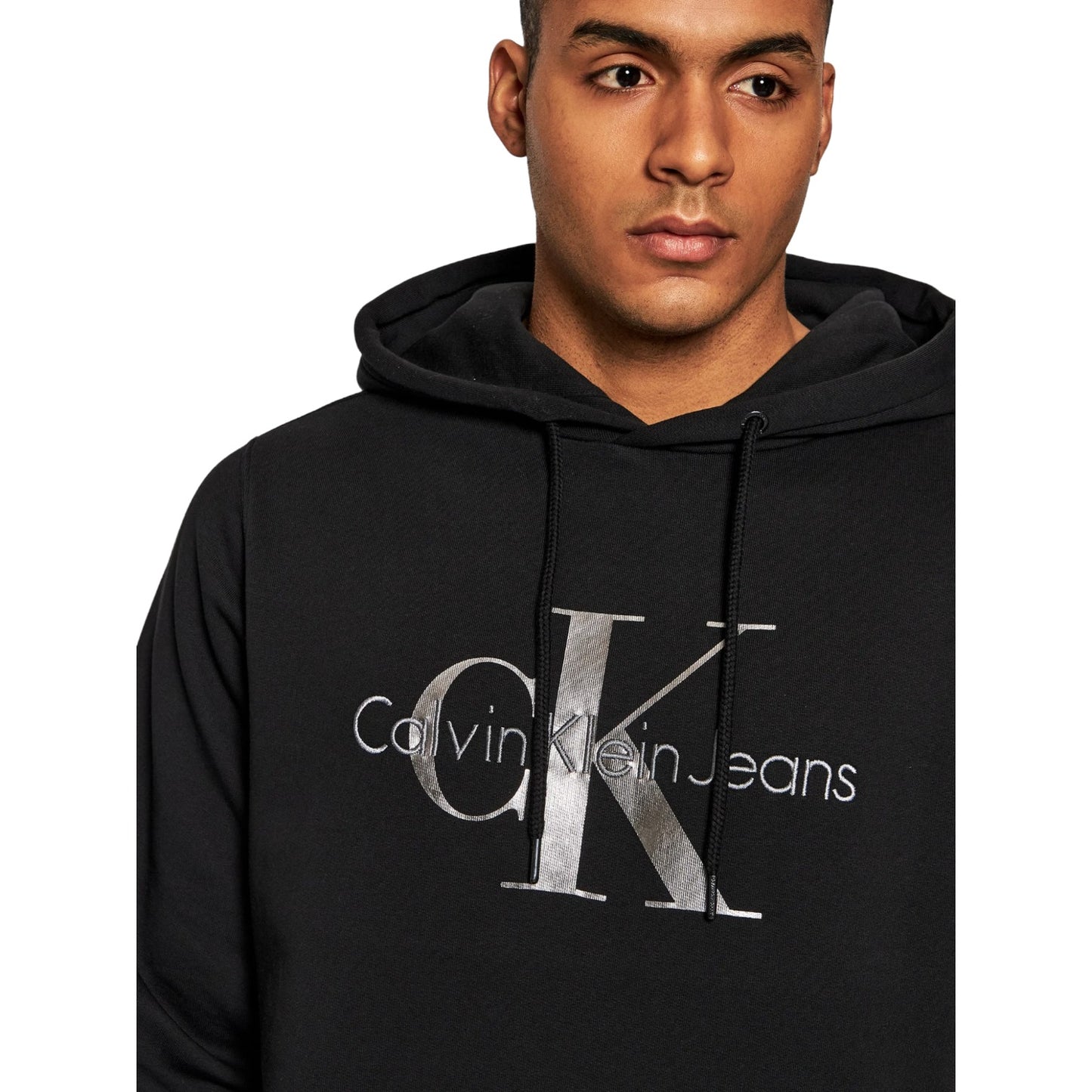 Felpa Con Cappuccio Uomo Calvin klein Jeans Seasonal Monologo Regular J30J320805