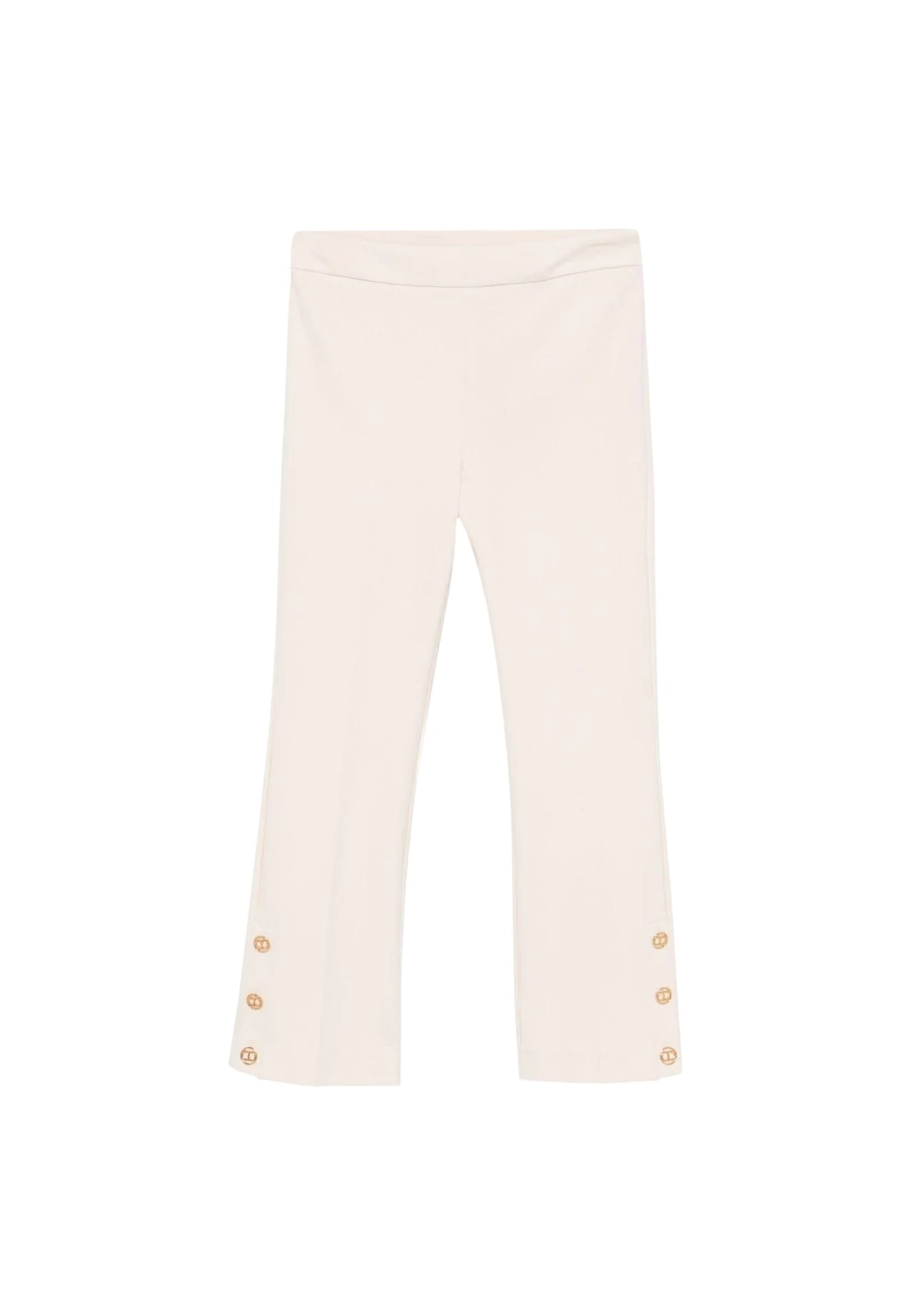Pantaloni Donna Twinset Flare Cropped 242TP2247
