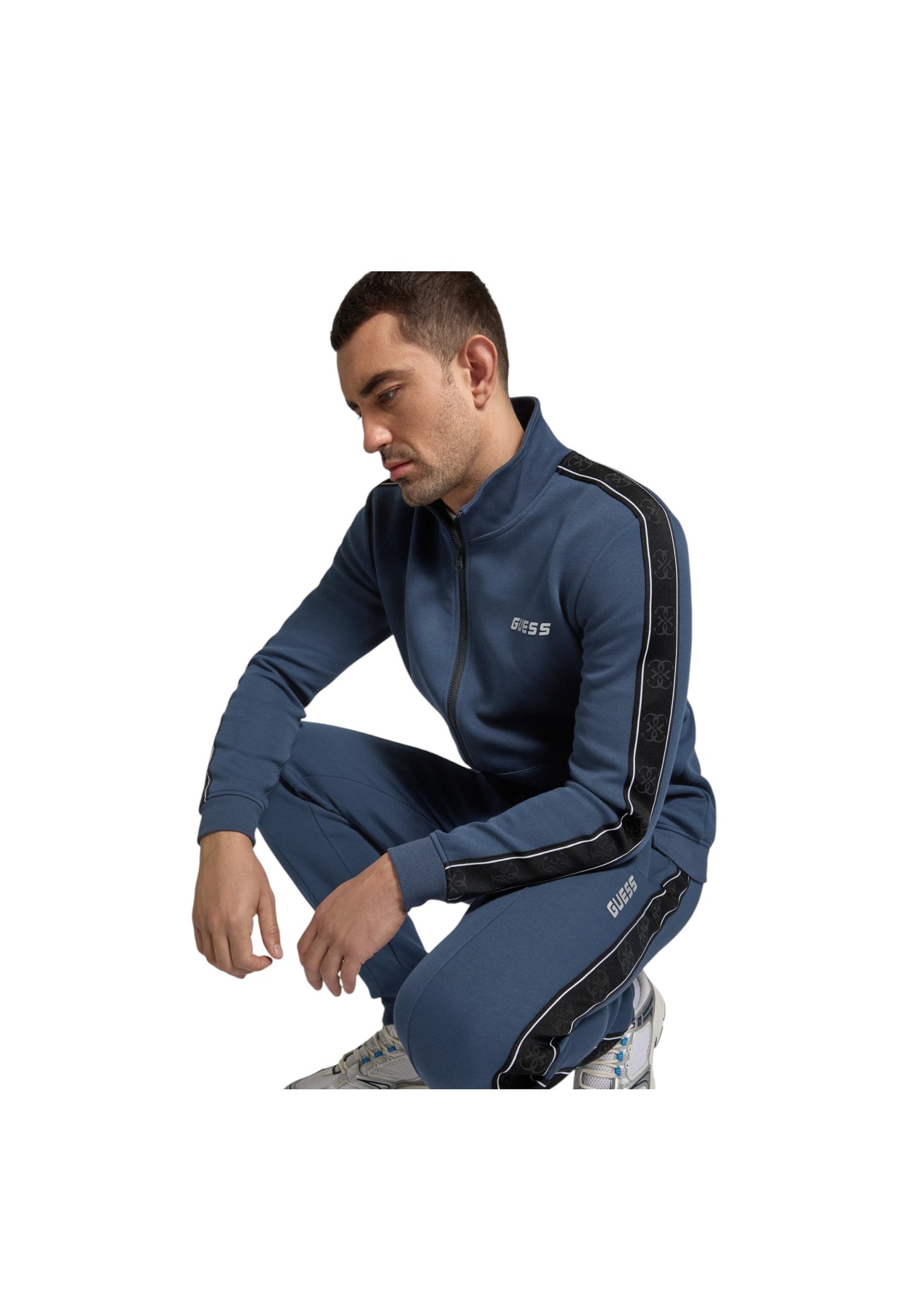 Felpa Con Zip Uomo Guess  Mickey