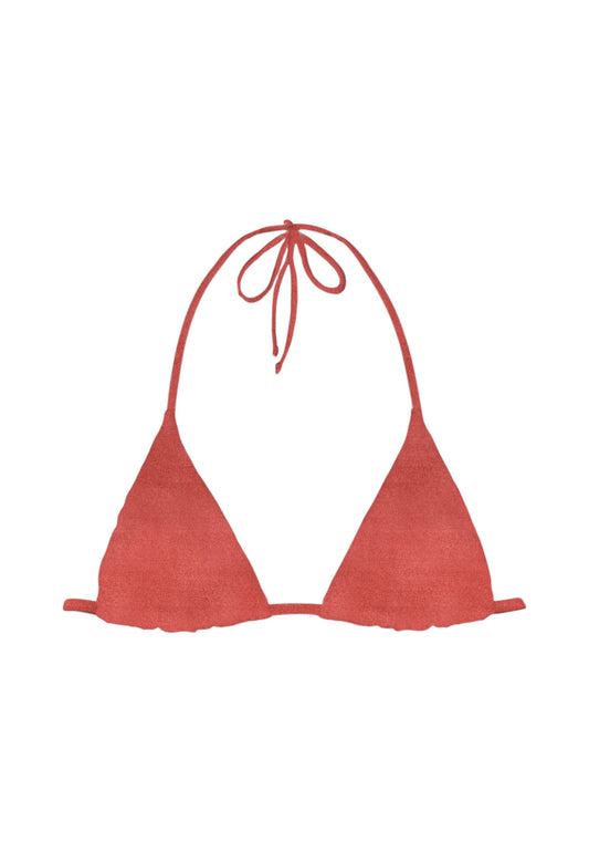 Bikini Pezzo Sopra Donna Mc2 Saint Barth Triangolo Leah - Shiny