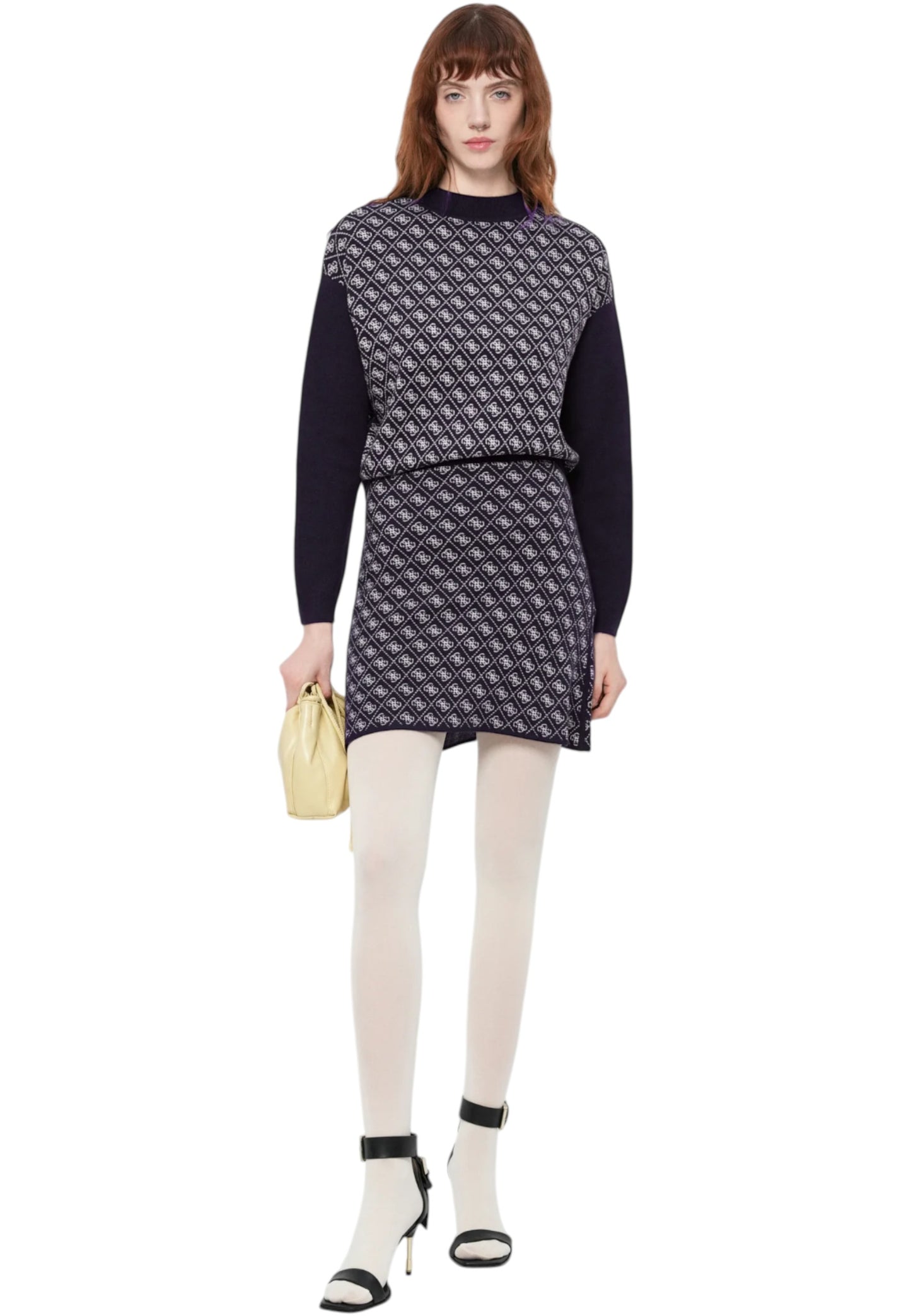Maglione Collo Alto Donna Guess Aubrey 4G W5BR23Z3JD2