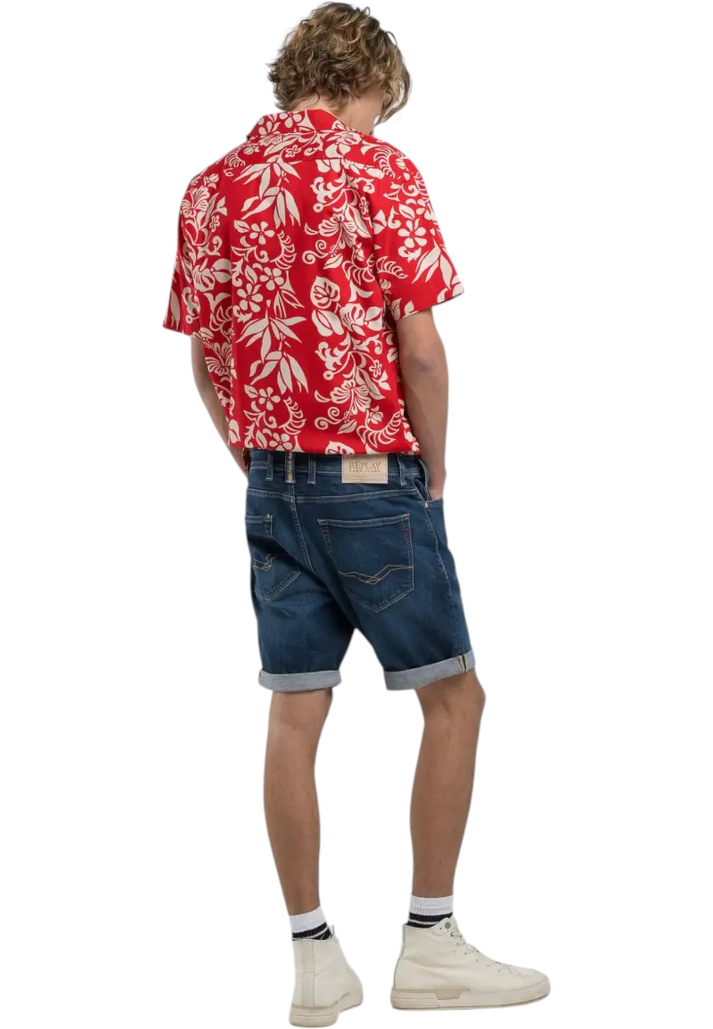 Pantaloncini Jeans Uomo Replay