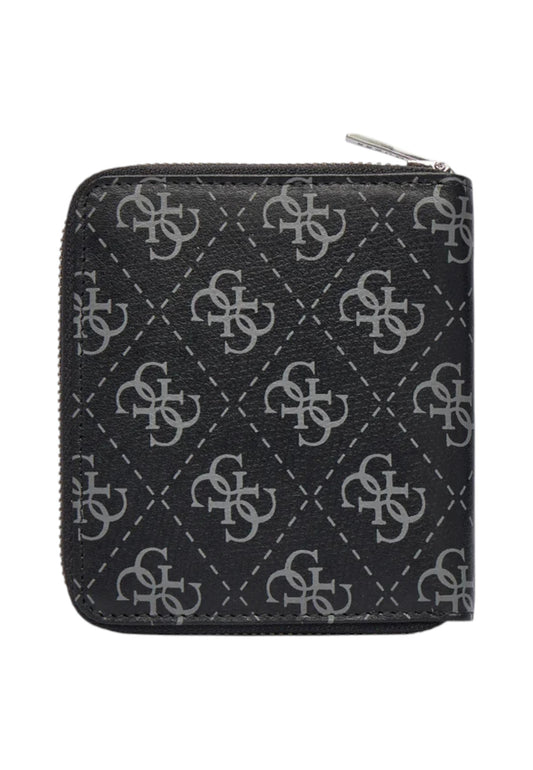 Portafoglio Con Zip Uomo Guess Compatto Milano SMMALOLEA02