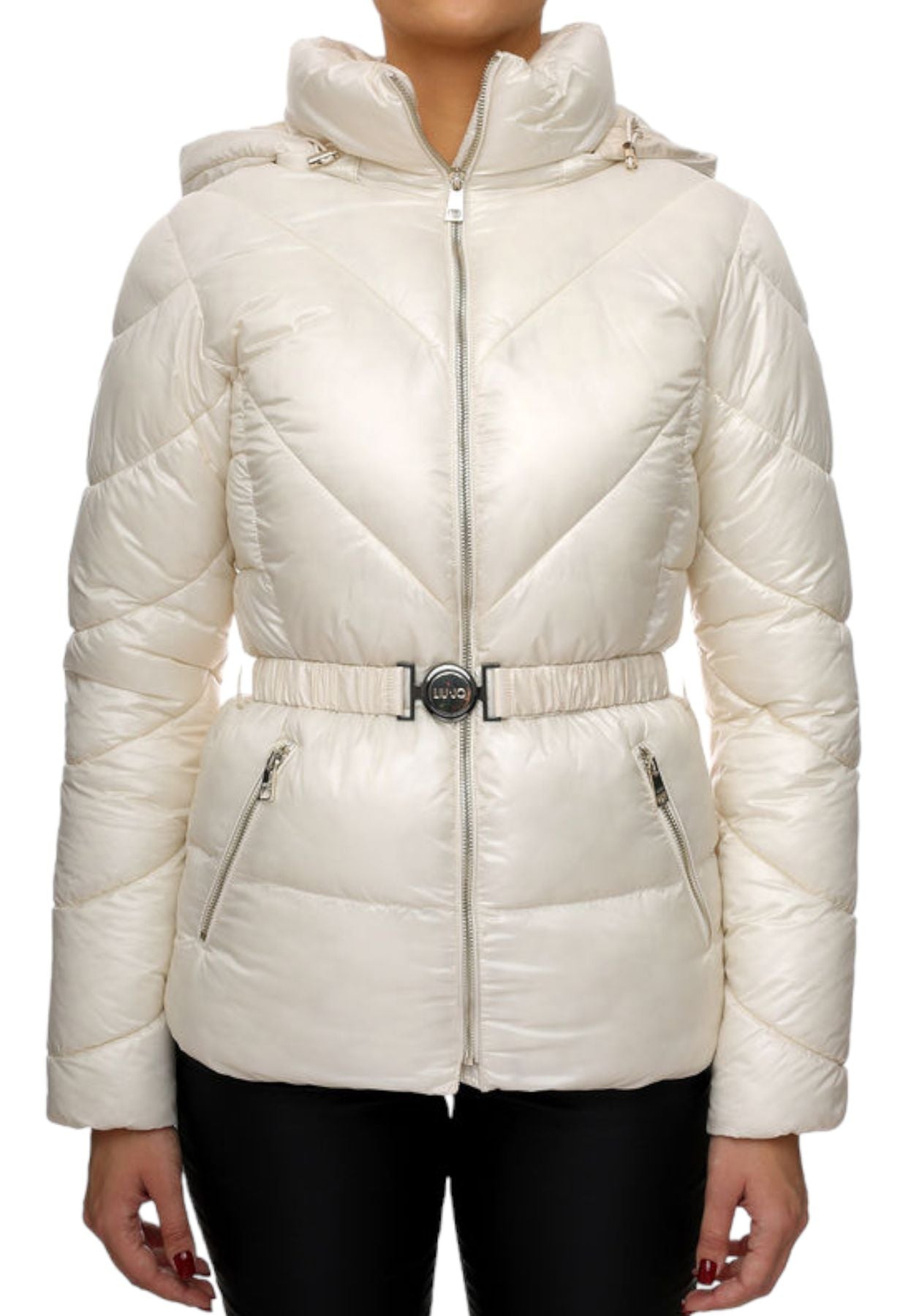 Piumino Corto Donna Liu Jo Con Cappuccio MF3064TS045