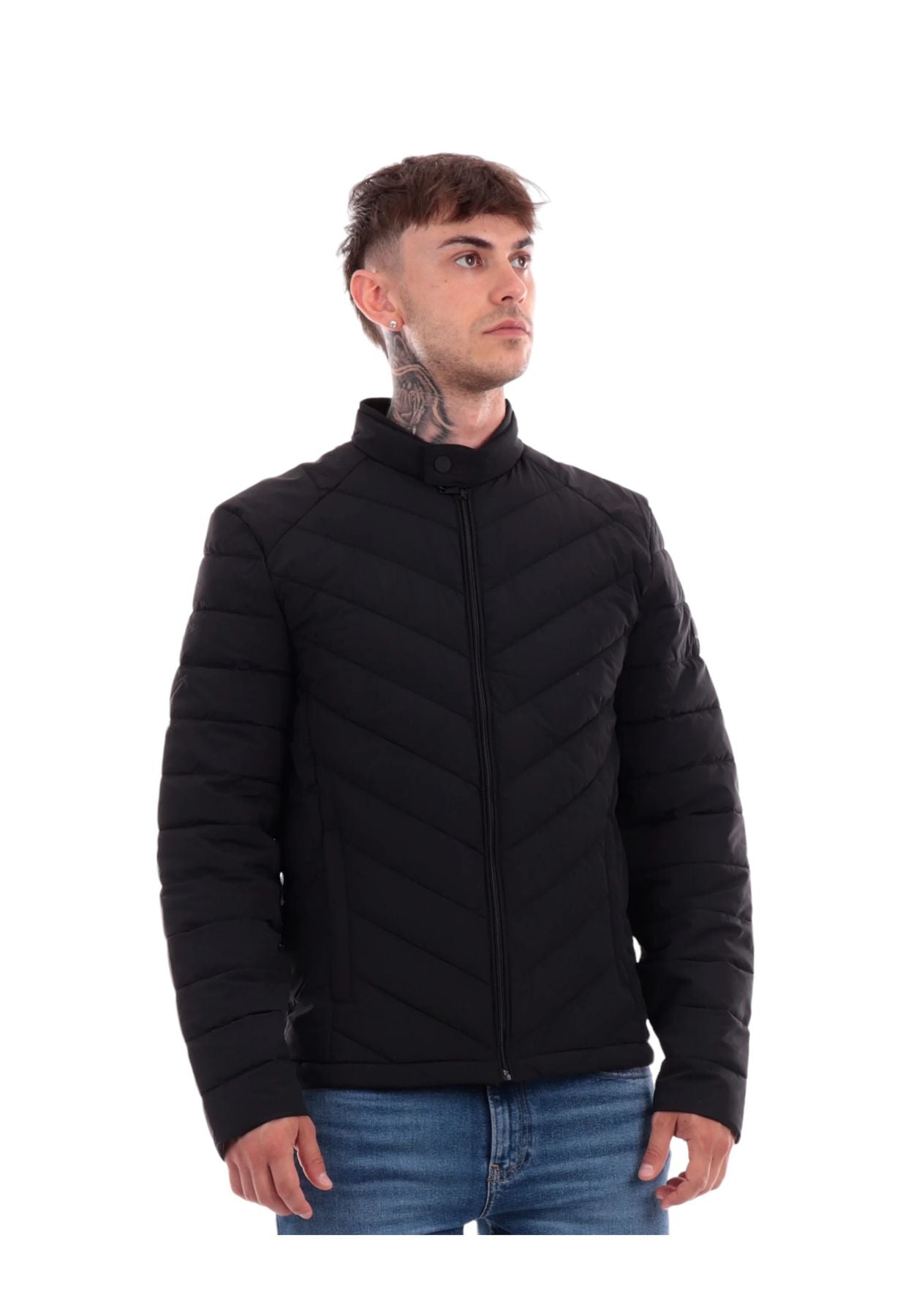 Piumino Corto Uomo Guess Stretch M4YL05WG9O2