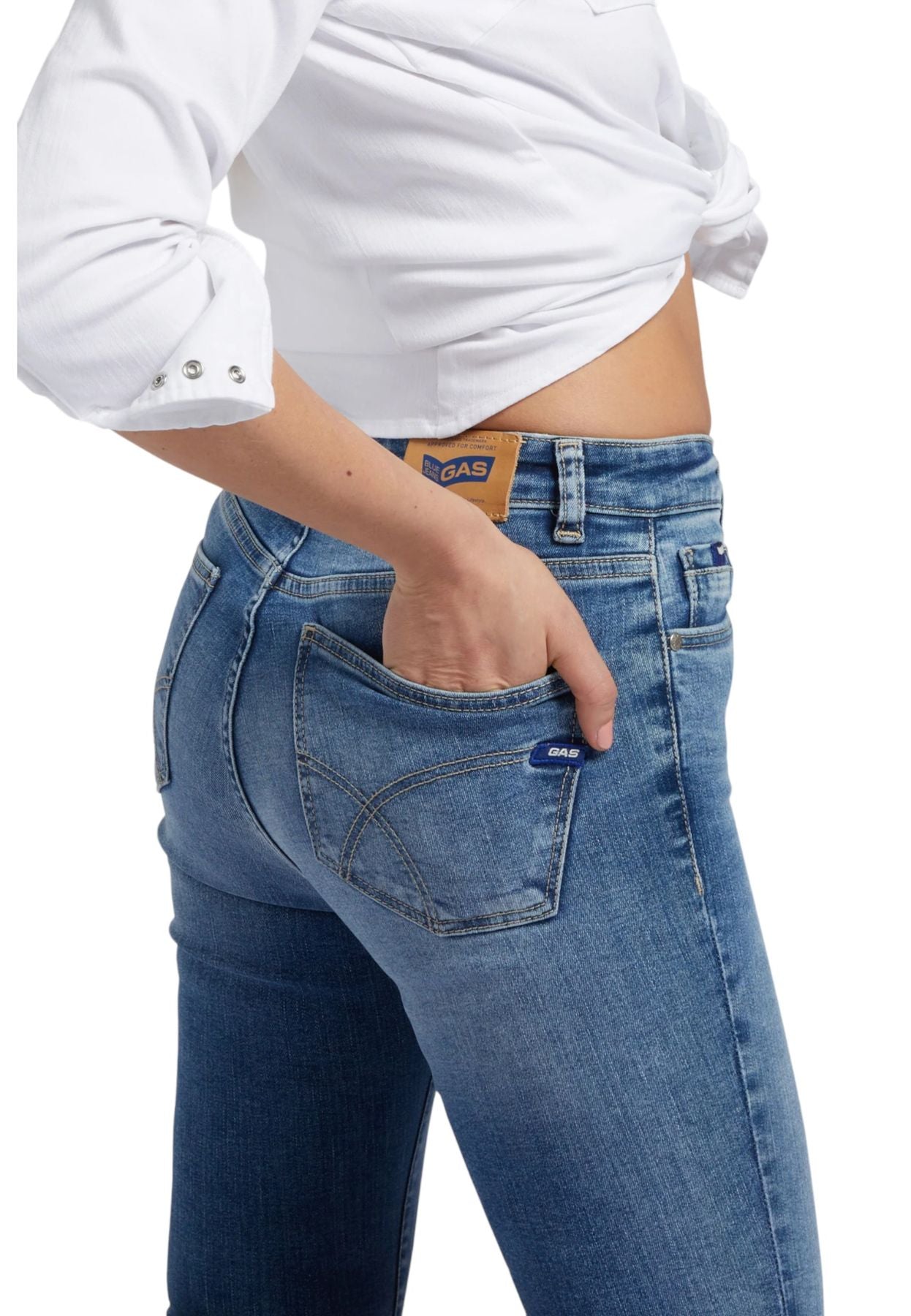 Jeans 5 Tasche Donna Gas Fit Skinny Star G 355896030596