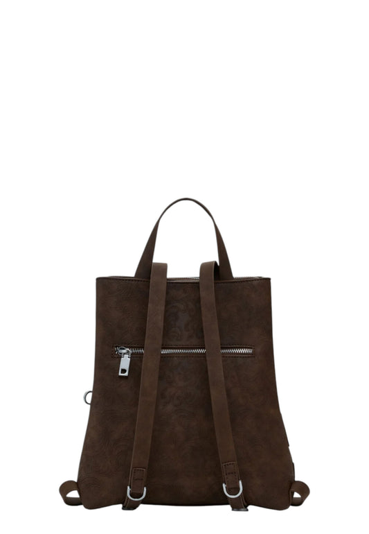 Zaino Donna Desigual New Patch 1 Choco Sumy 25WAKP39
