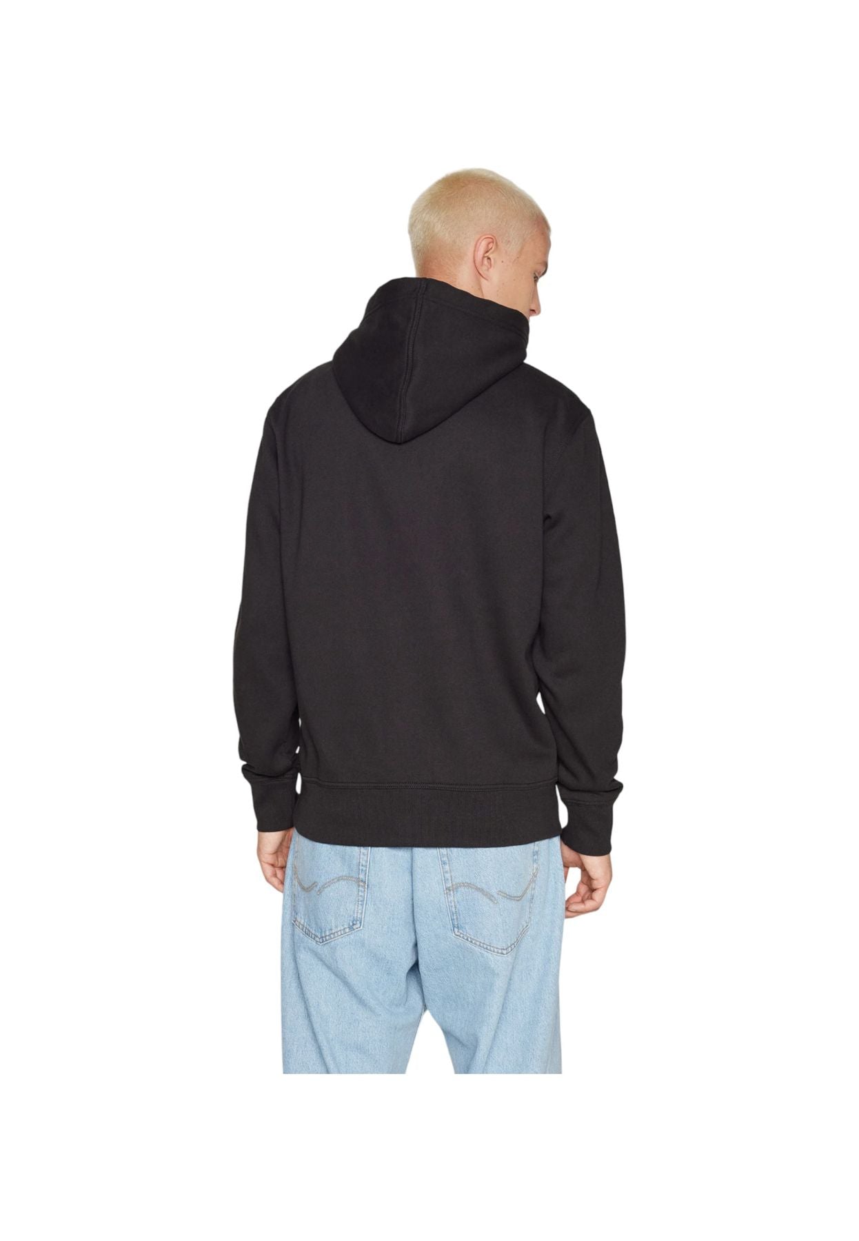 Felpa Con Cappuccio Uomo Calvin klein Jeans Stencil Blocking Logo J30J324102
