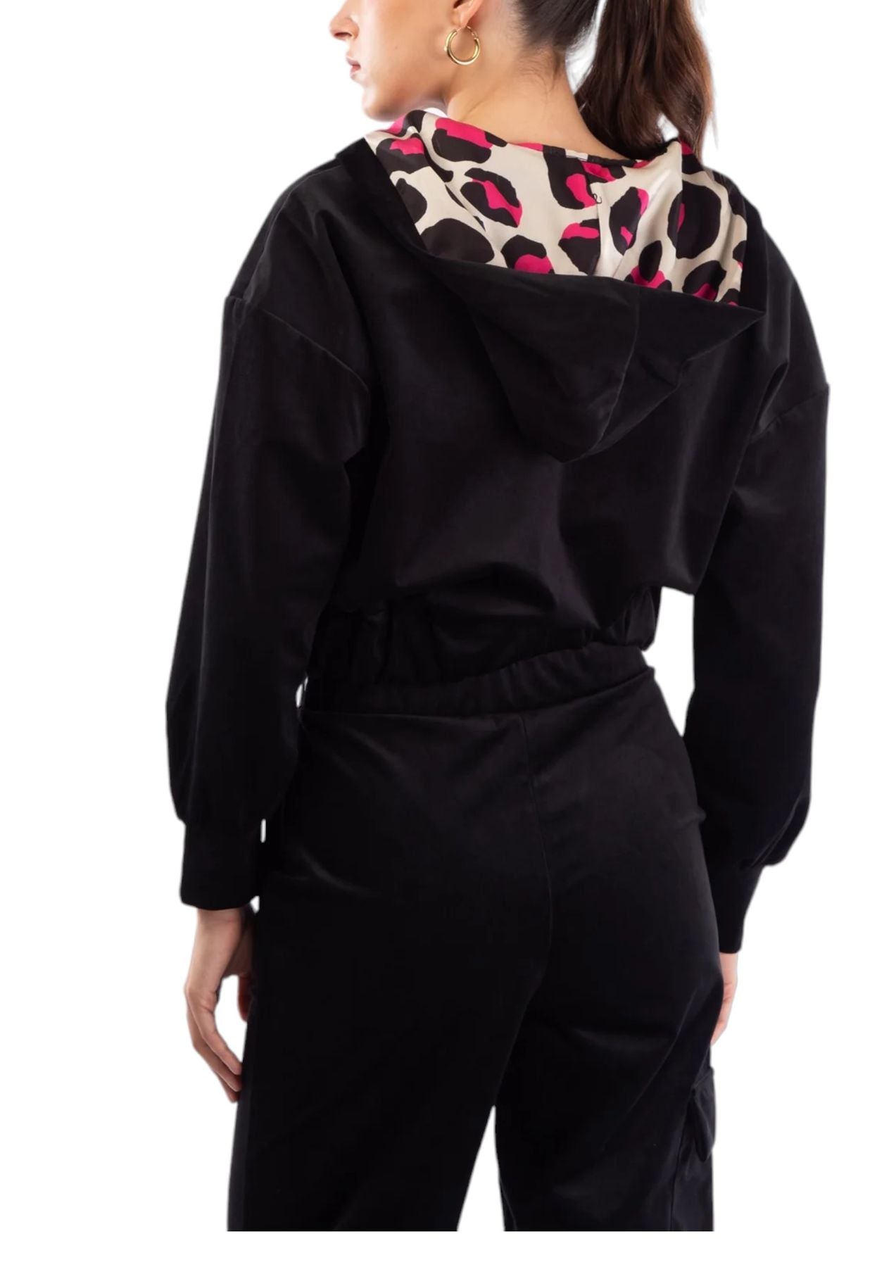 Felpa Con Cappuccio Donna Le Volière F465