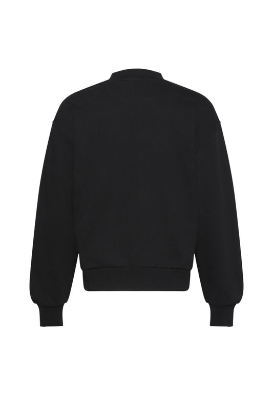 Felpa A Girocollo Donna Calvin klein Jeans Badge Logo Terry LV047B238G