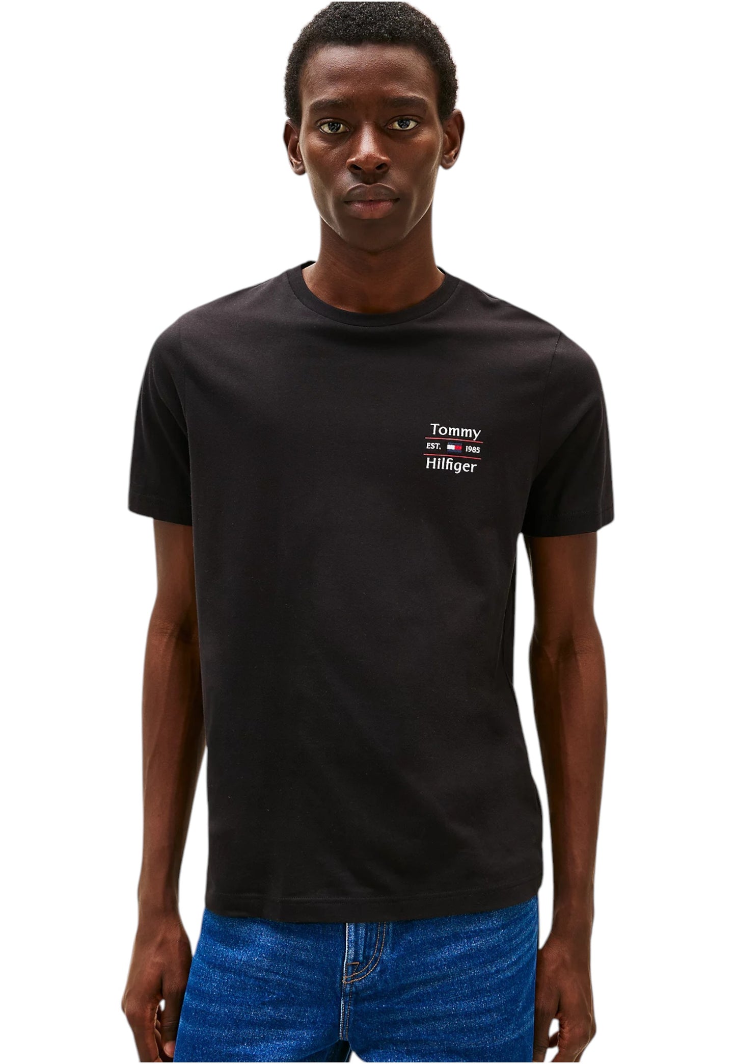 T-Shirt Manica Corta Uomo Tommy Hilfiger  Hilfiger Stack