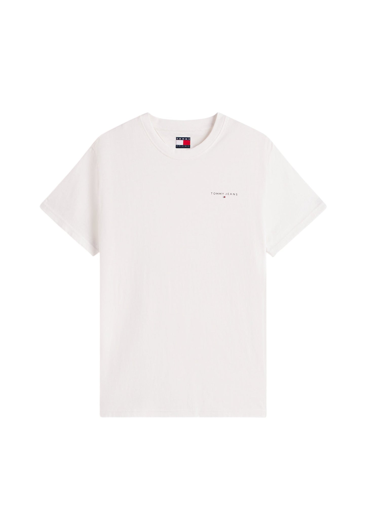 T-Shirt Manica Corta Uomo Tommy Jeans Tjm Slim Linear Ches DM0DM21780