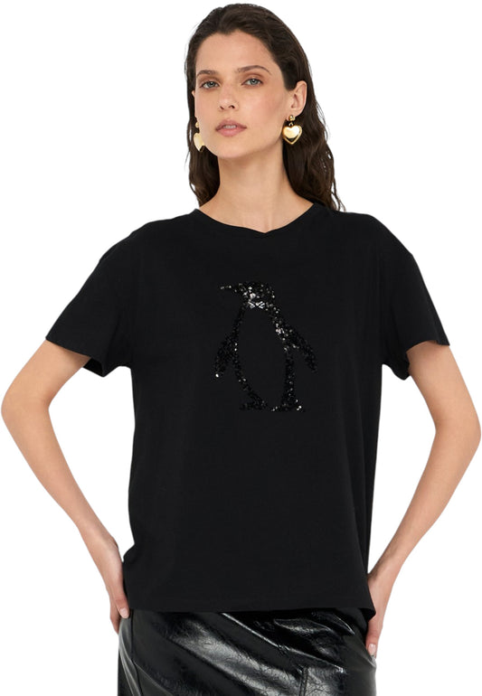 T-Shirt Manica Corta Donna Liu Jo  Penguin Fashion MF5412JS923