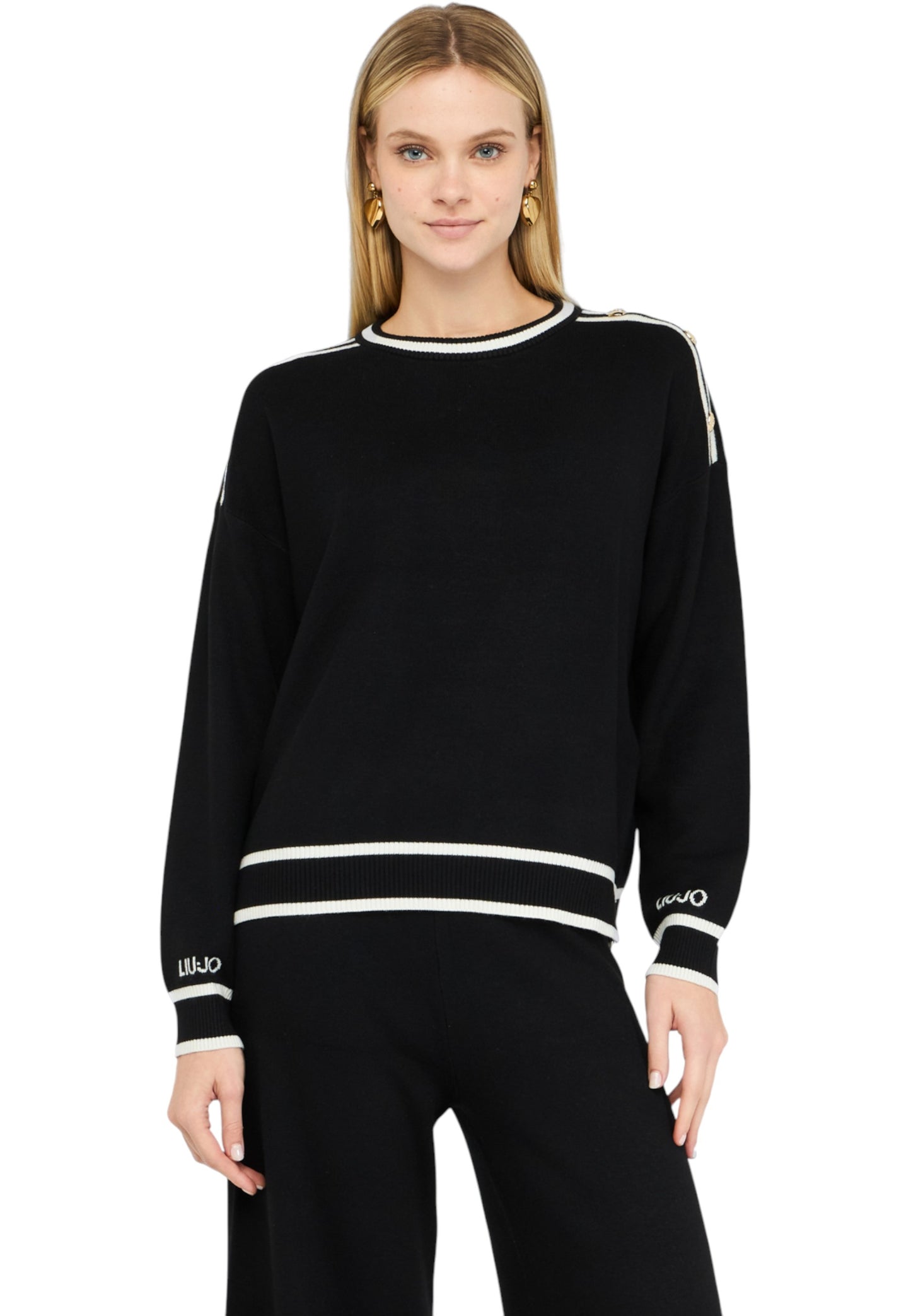 Maglia A Girocollo Donna Liu Jo TF5230MS59L