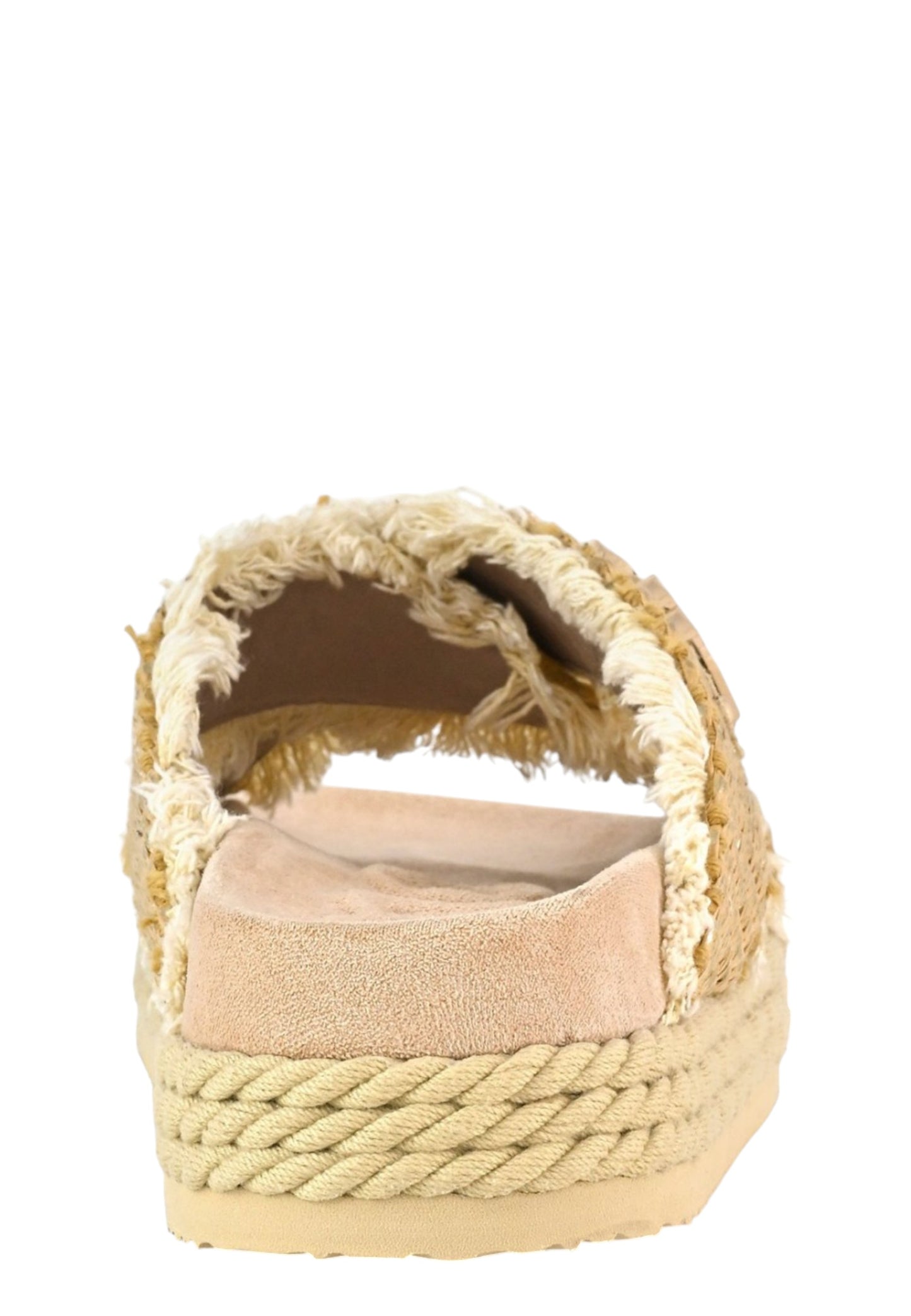 Sandali Donna Mou Criss-cross rope sandal raffia