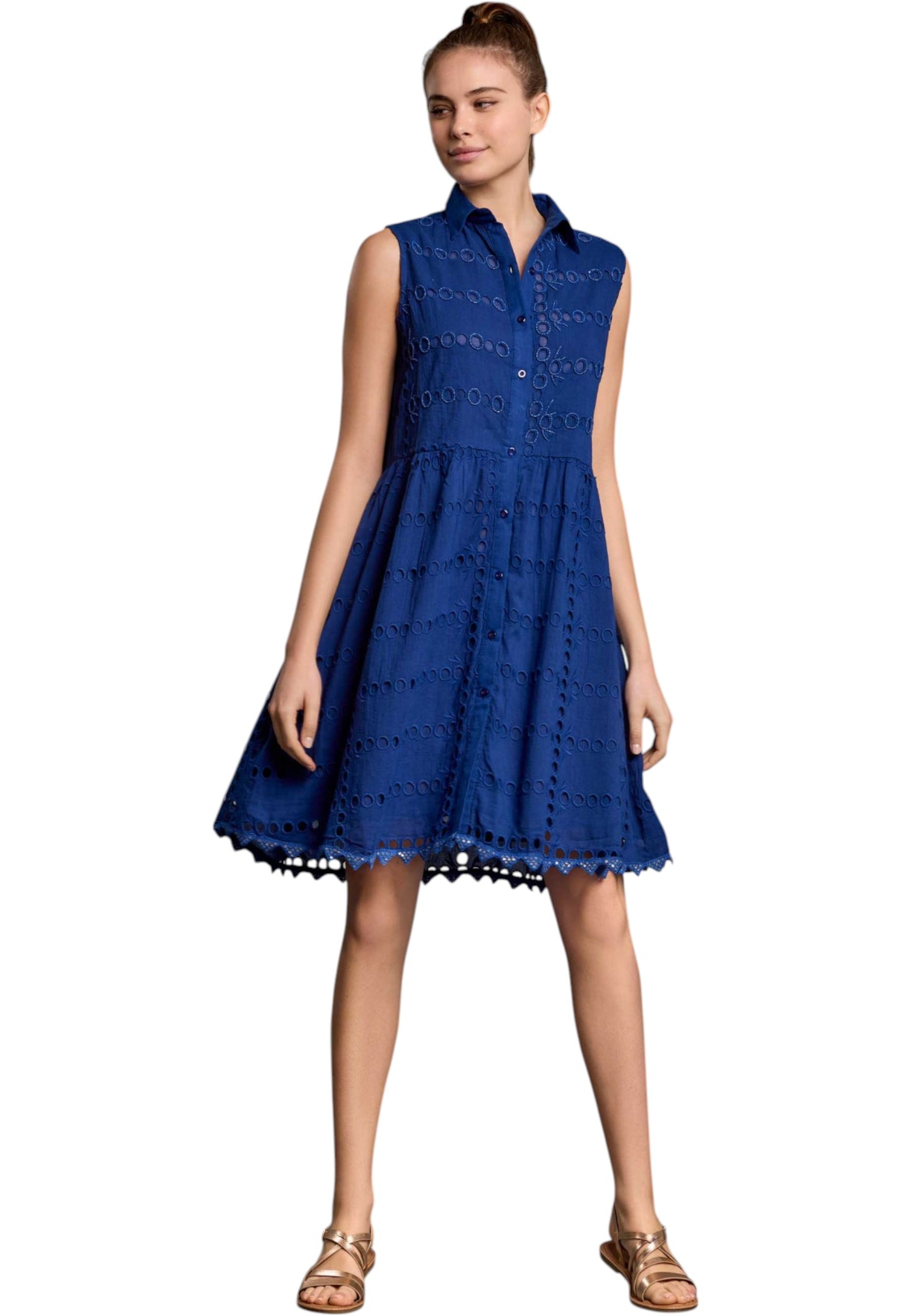 Vestito Corto Donna Iconique Chemisier Elsa