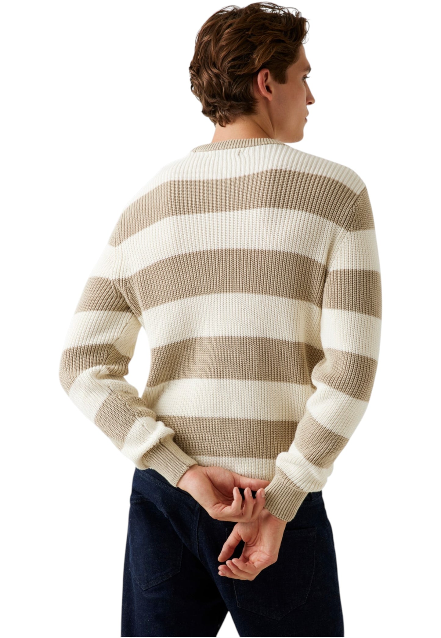 Maglia A Girocollo Uomo Guess A Coste Washed Herbie M5YR05Z3OD0
