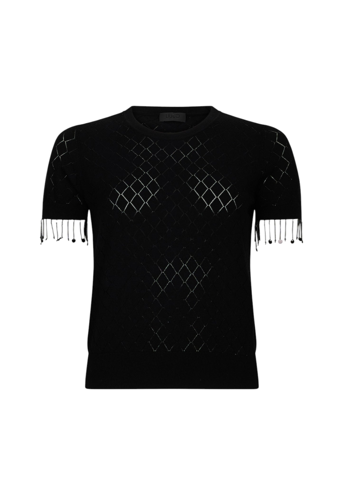 T-Shirt Manica Corta Donna Liu Jo In Maglia CF5005MS18F