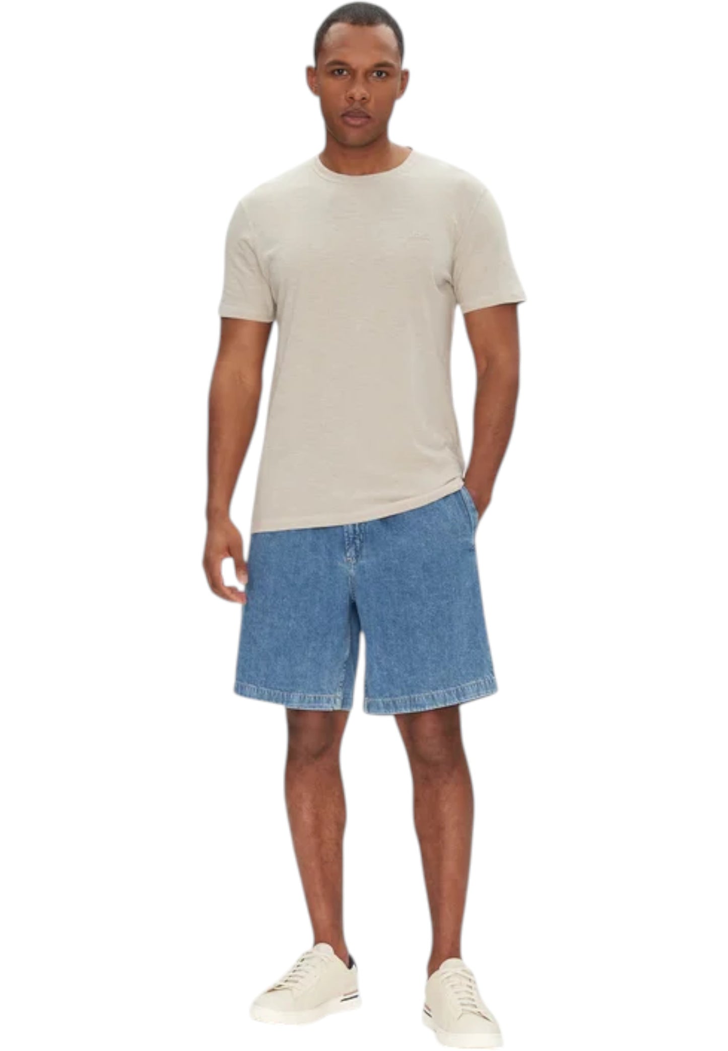Pantaloncini Jeans Uomo Boss