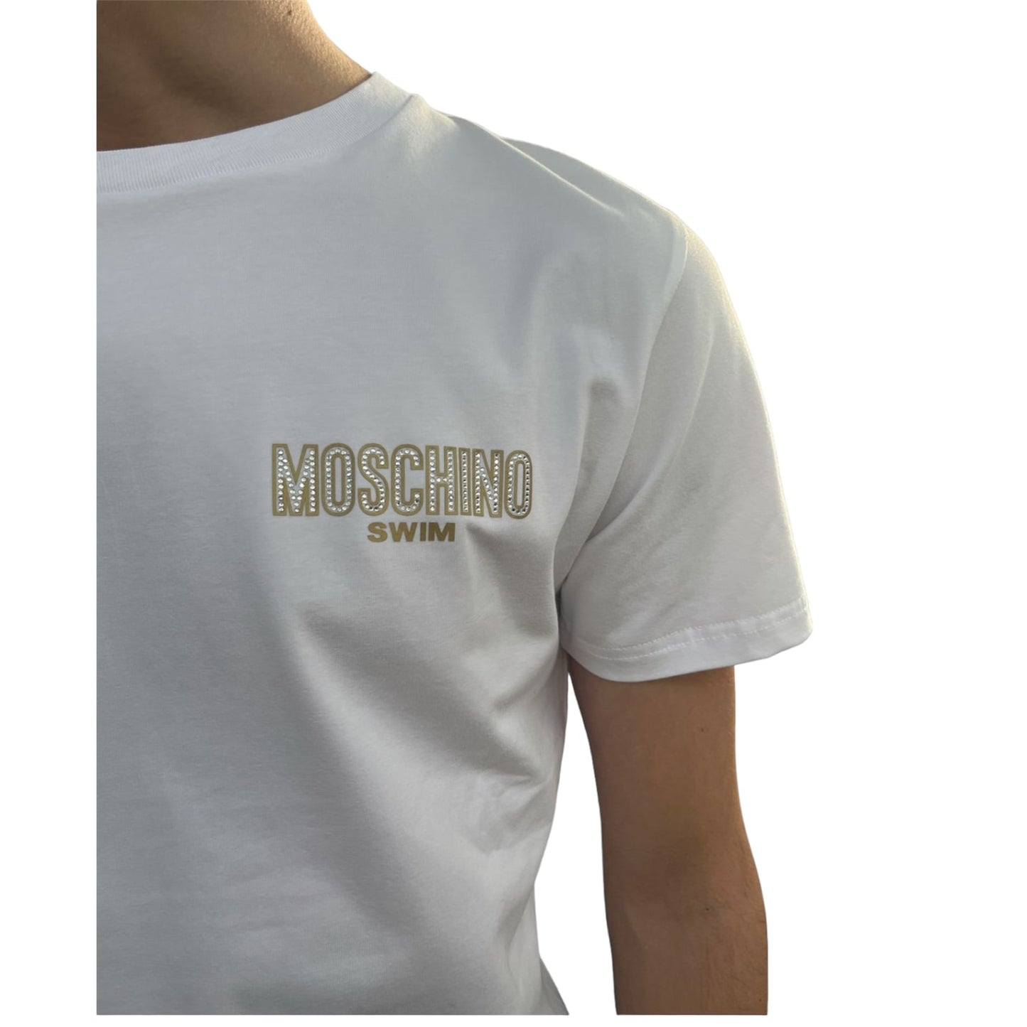 T-Shirt Manica Corta Uomo Moschino A07179411