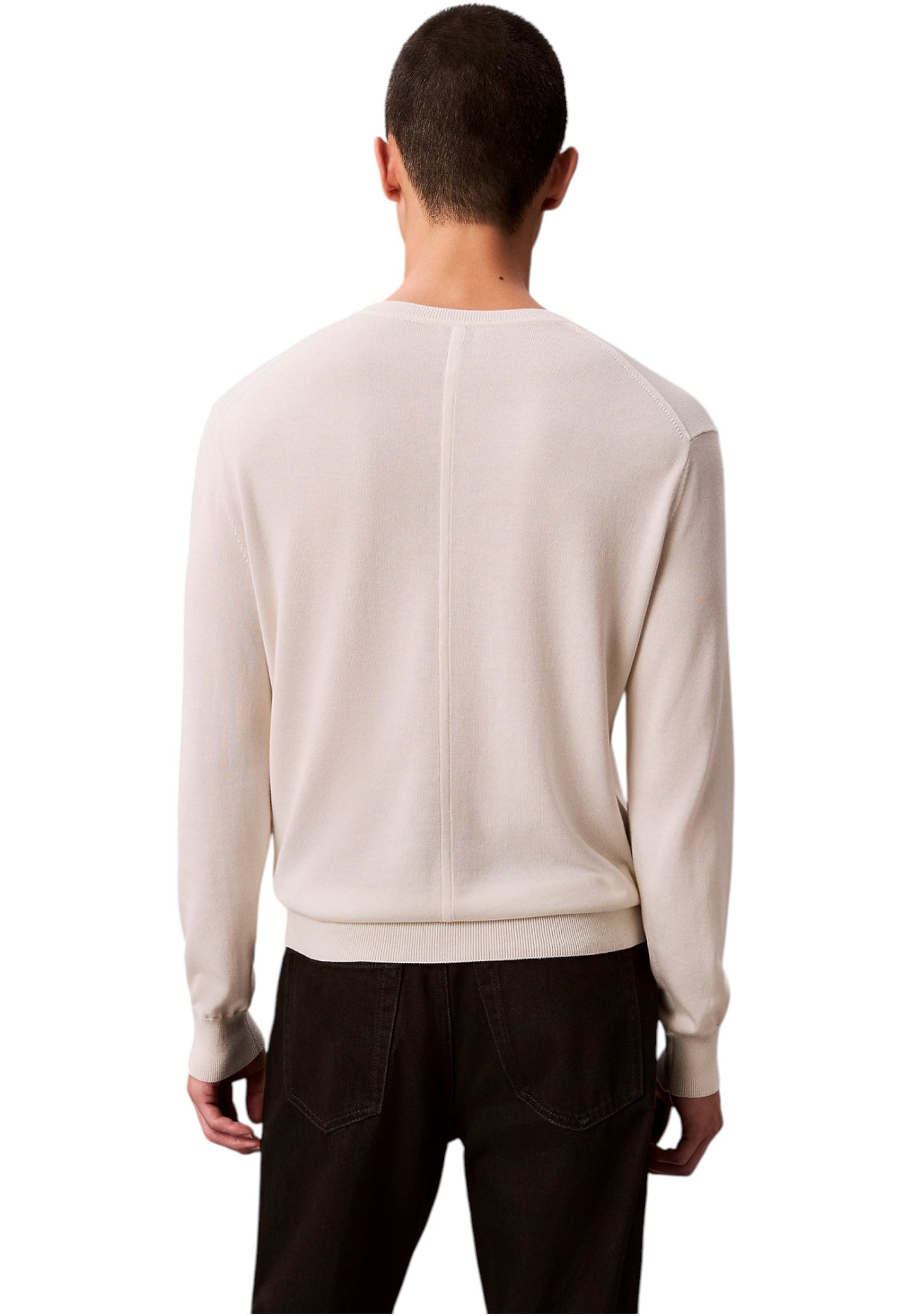 Maglione A Girocollo Uomo Calvin klein  Supima Cotton LV040BM343