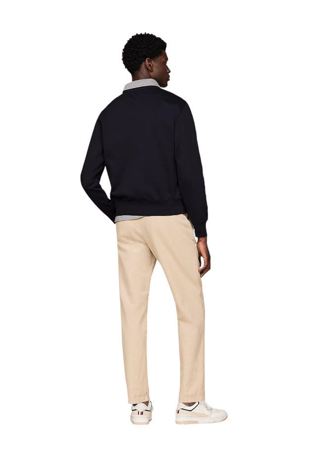 Felpa A Girocollo Uomo Tommy Hilfiger Tommy Logo MW0MW11596