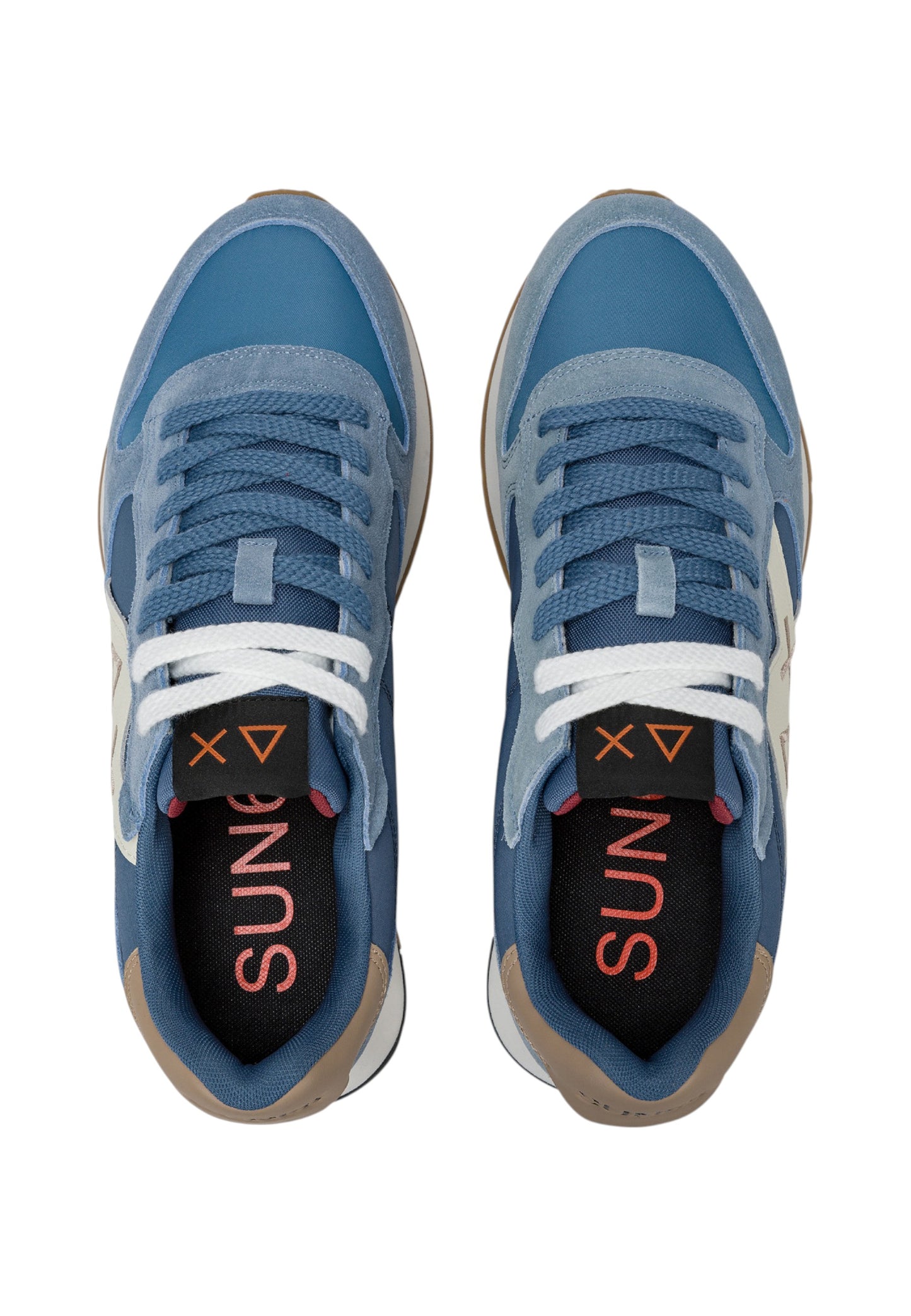 Sneakers Basse Uomo Sun68 Jaki Bicolor Z45114