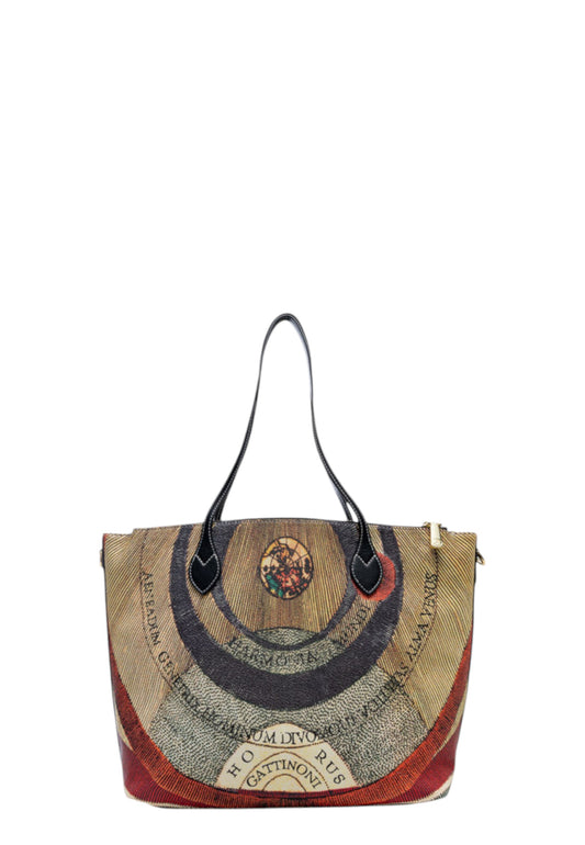 Borsa A Spalla Donna Gattinoni Large Shopping Classic Planetarium Planetarium BEGPL2634WPQ