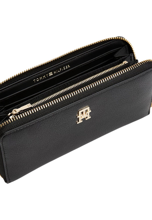 Portafoglio Con Zip Donna Tommy Hilfiger Large Th Distinct