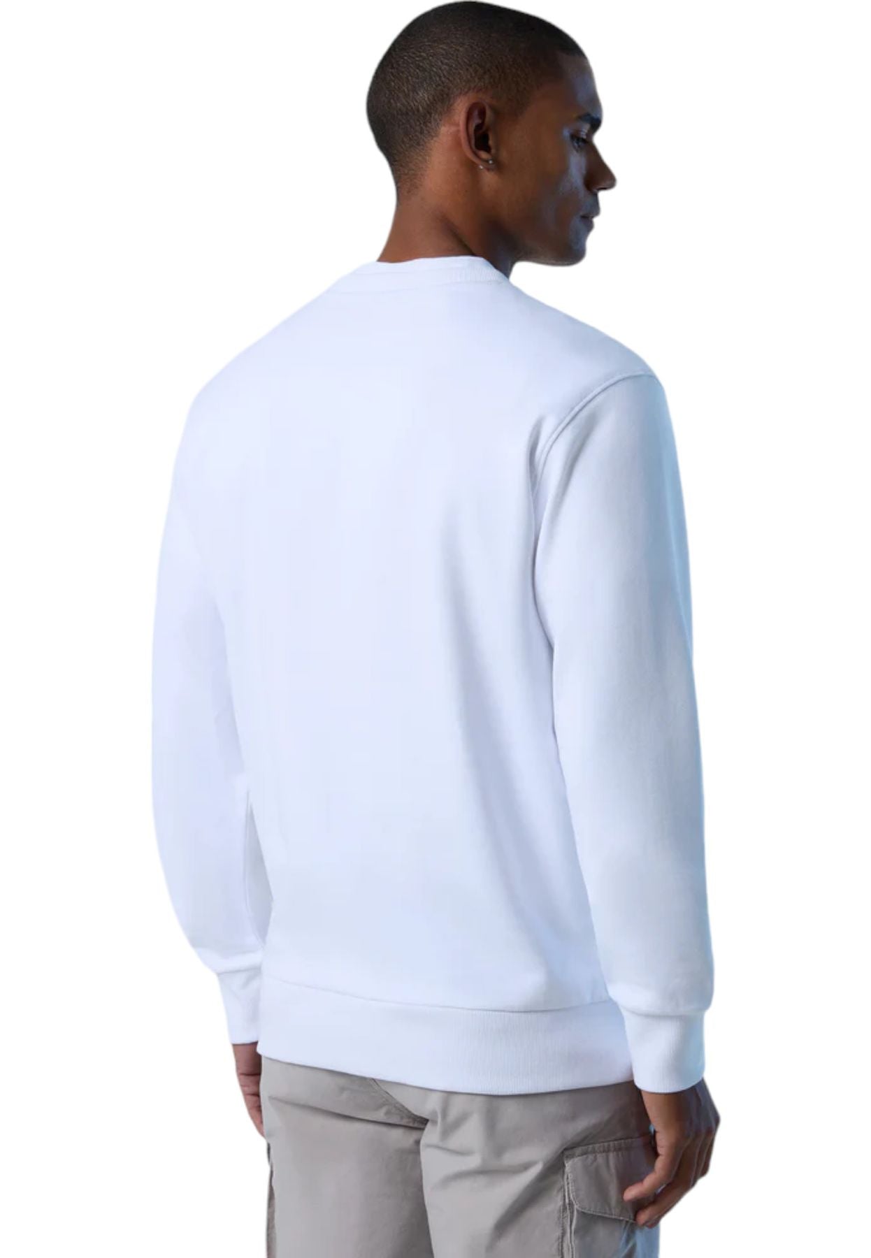 Felpa A Girocollo Uomo North Sails Con Maxi Stampa 691222