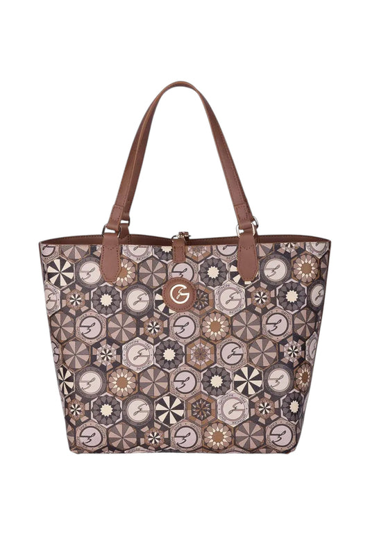 Borsa A Spalla Donna Gattinoni Medium Shopping Teodosia Reversibile BINTD8156WZT