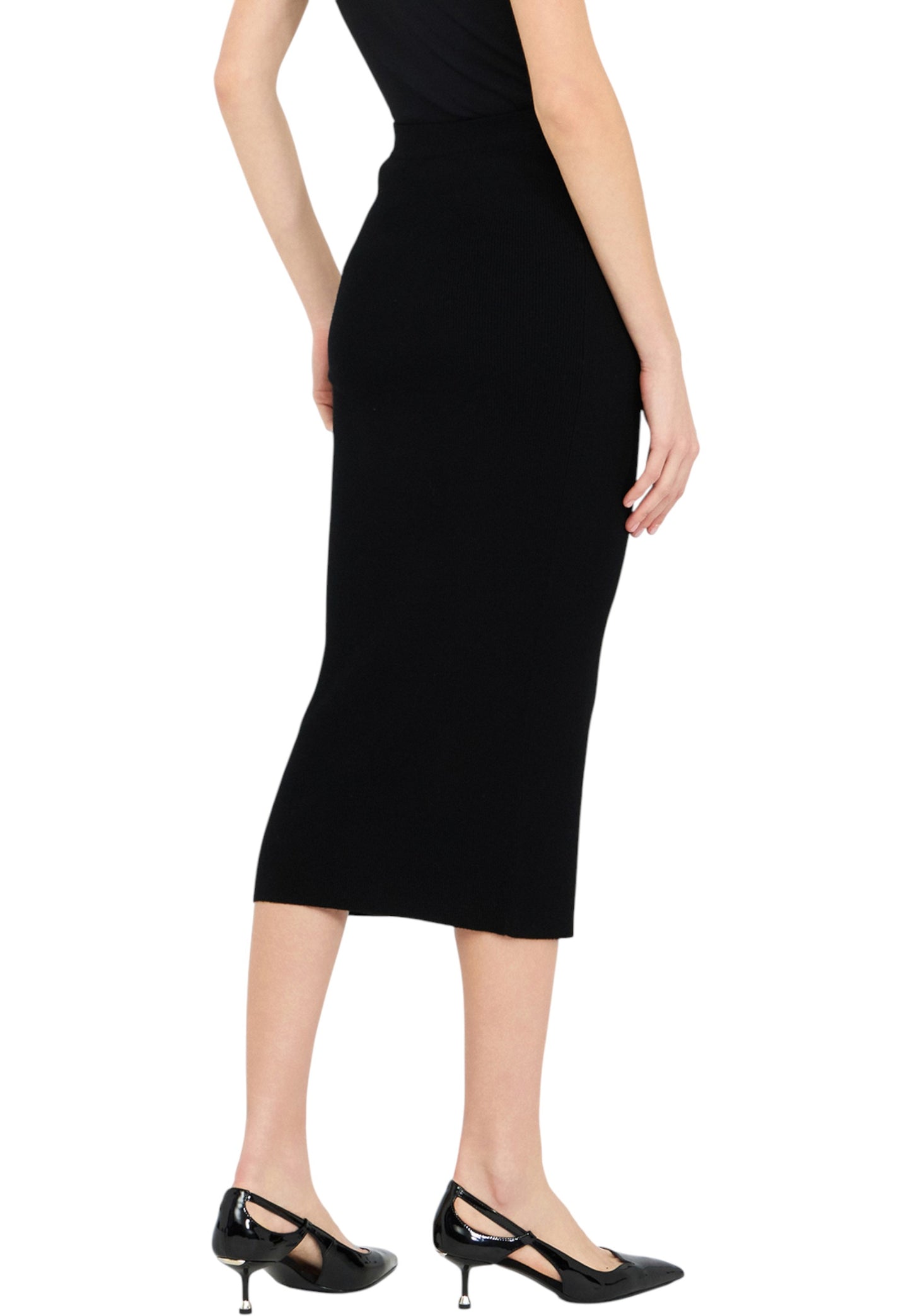 Gonna Midi Donna Liu Jo In Maglia MF5034MS99E