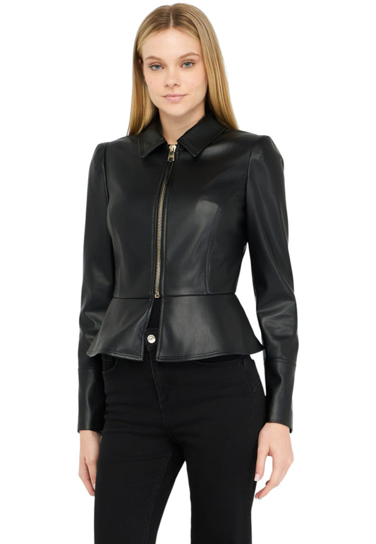 Giacca In Pelle Sintetica Donna Liu Jo Slim Fit  CF5203E0624