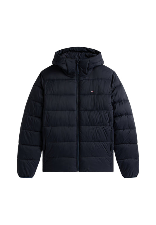 Piumino Corto Uomo Tommy Hilfiger Con Cappuccio Mid Weight MW0MW41983