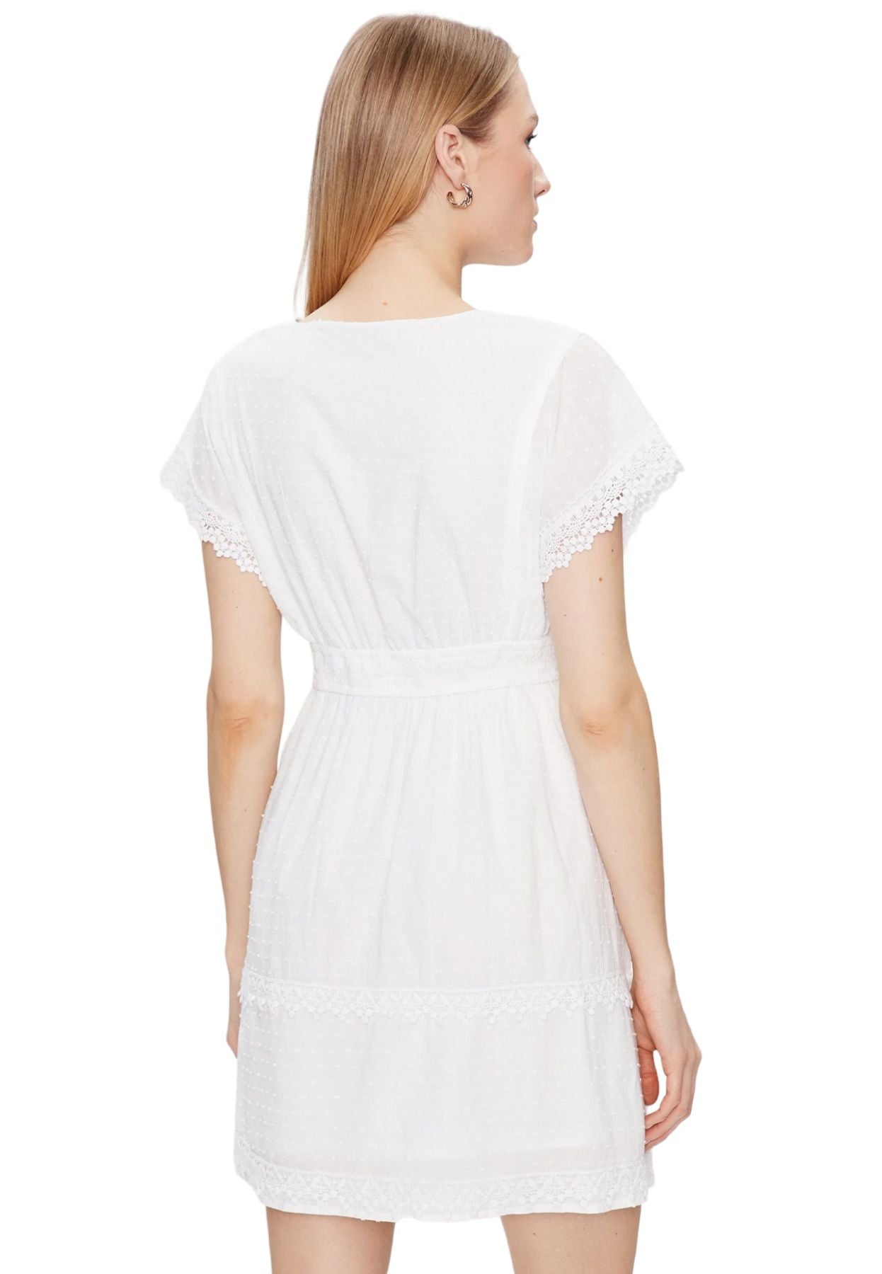 Vestito Corto Donna Guess Flare Valeria W3GK47WFDN0