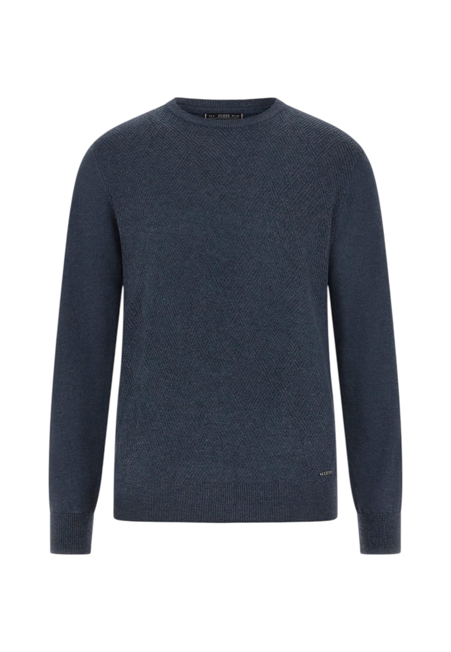 Maglione A Girocollo Uomo Guess Jamaar Stitched M5BR08Z0432
