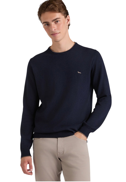 Maglione A Girocollo Uomo Harmont & Blaine Basic In Misto Cashmere  HRP007030187