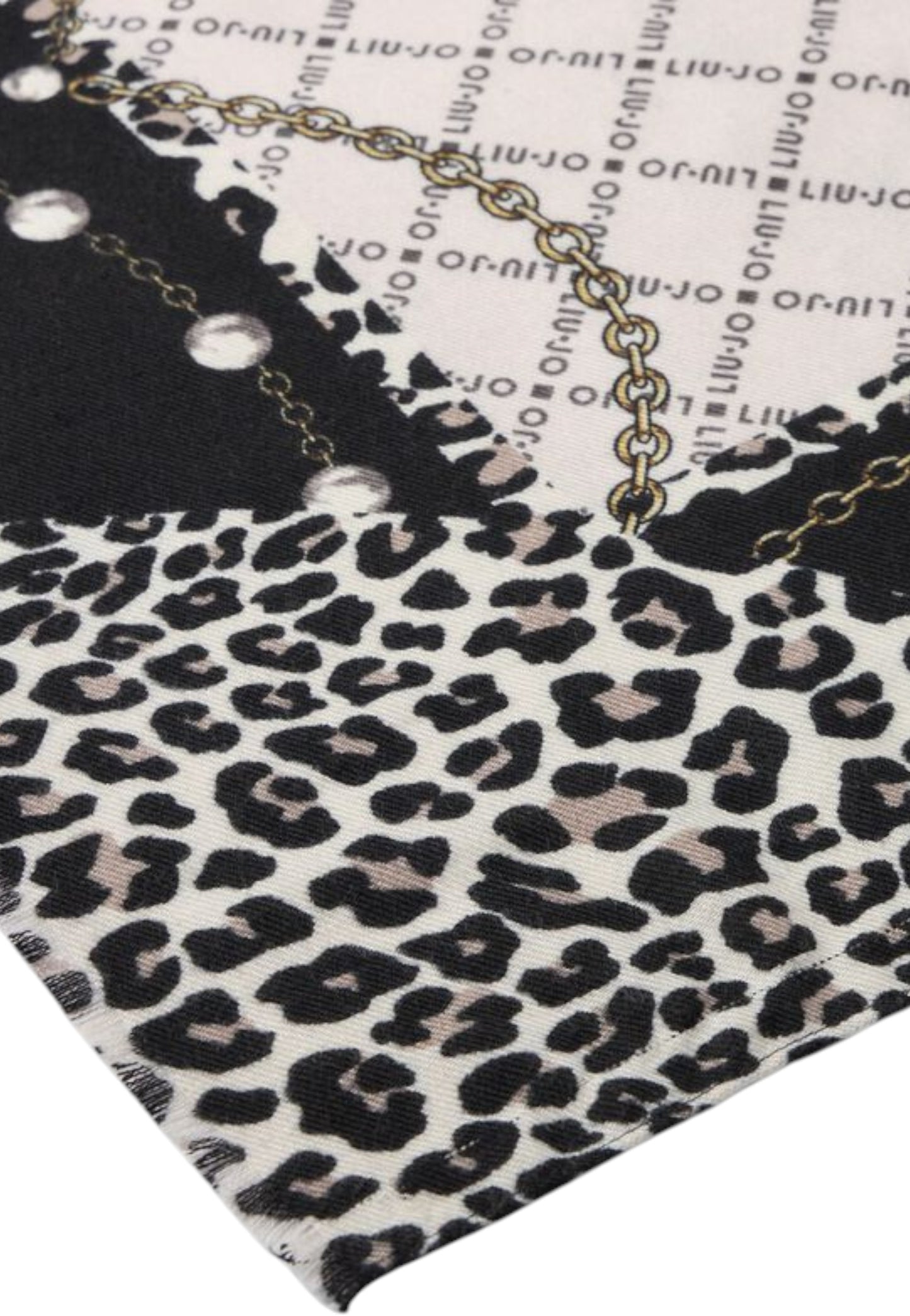 Sciarpa Donna Liu Jo Pearls Animal 70X180 2F5081T0300