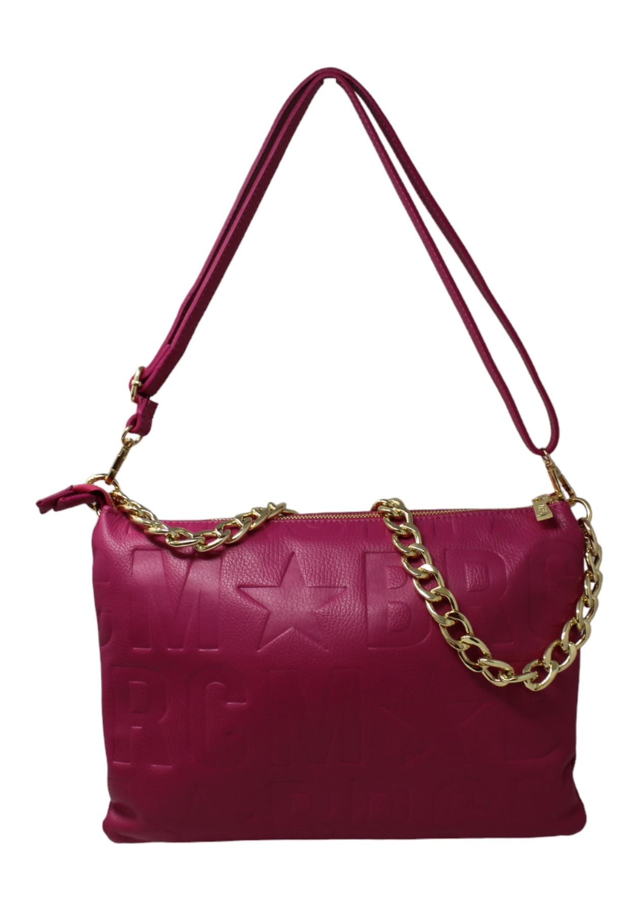 Borsa A Spalla Donna Mbrc Con Logo In Rilievo Macro Doll L256