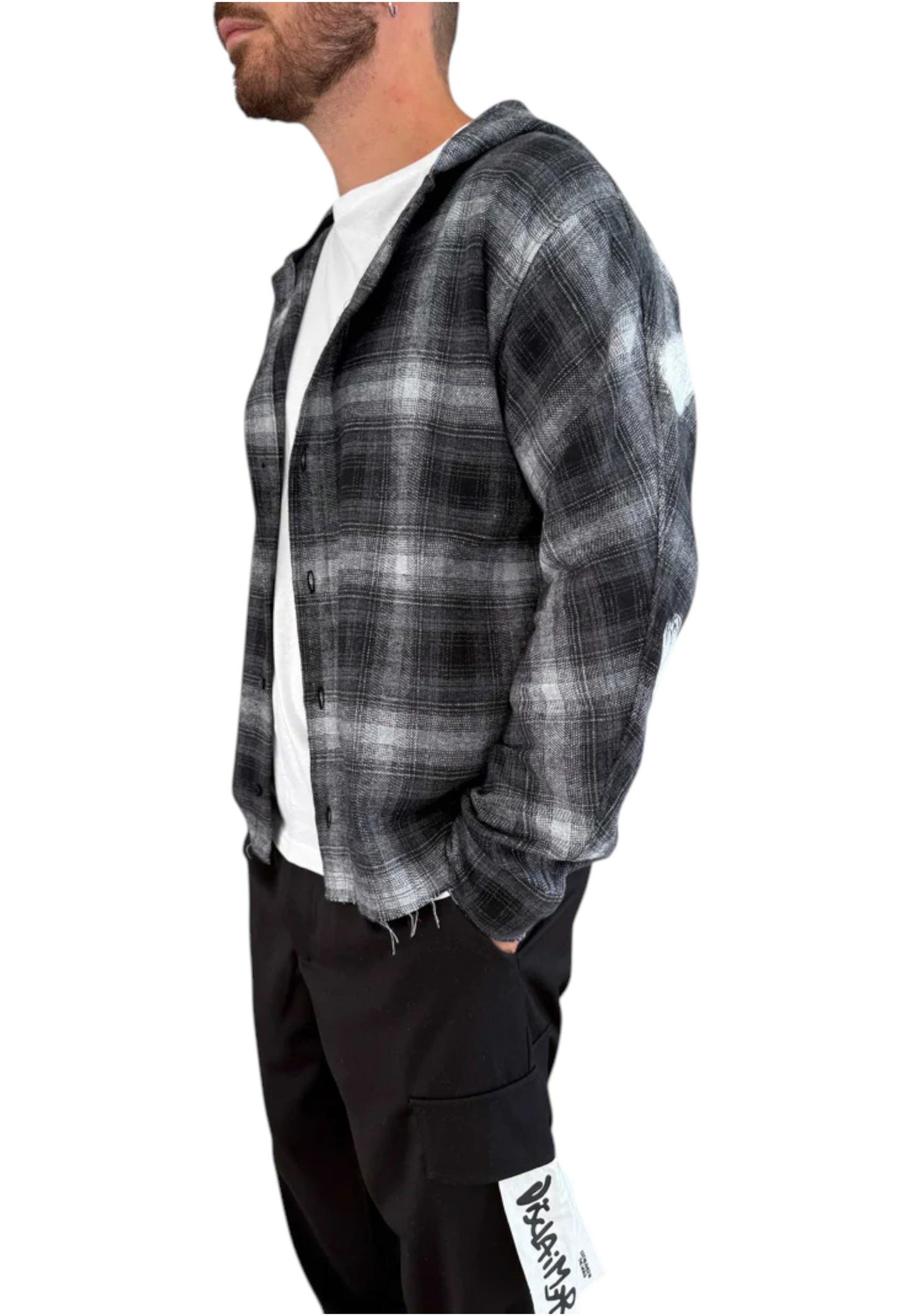 Camicia Manica lunga Uomo Disclaimer 25IDS55108