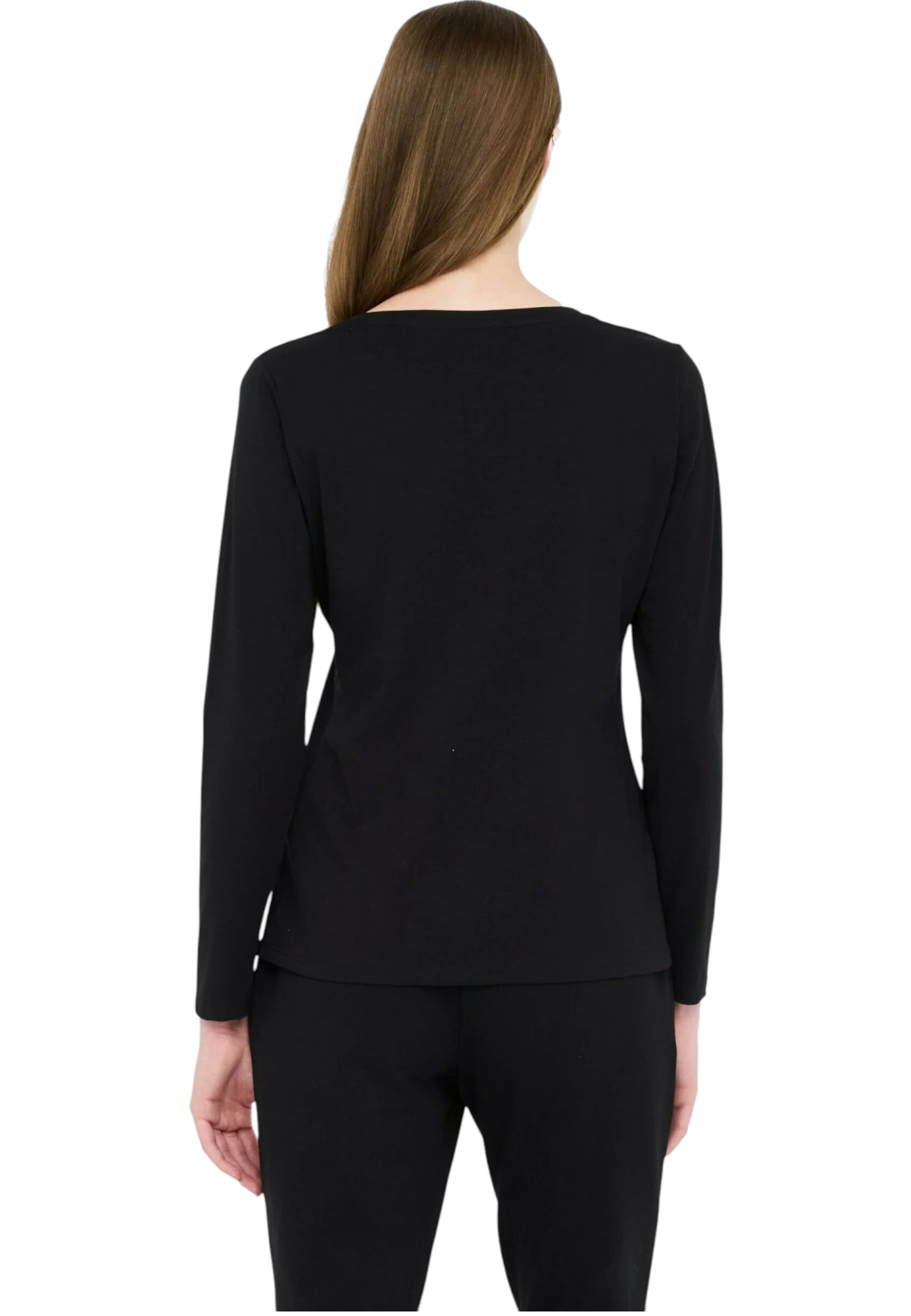T-Shirt Manica lunga Donna Liu Jo Liujo Studs TF5169JS003